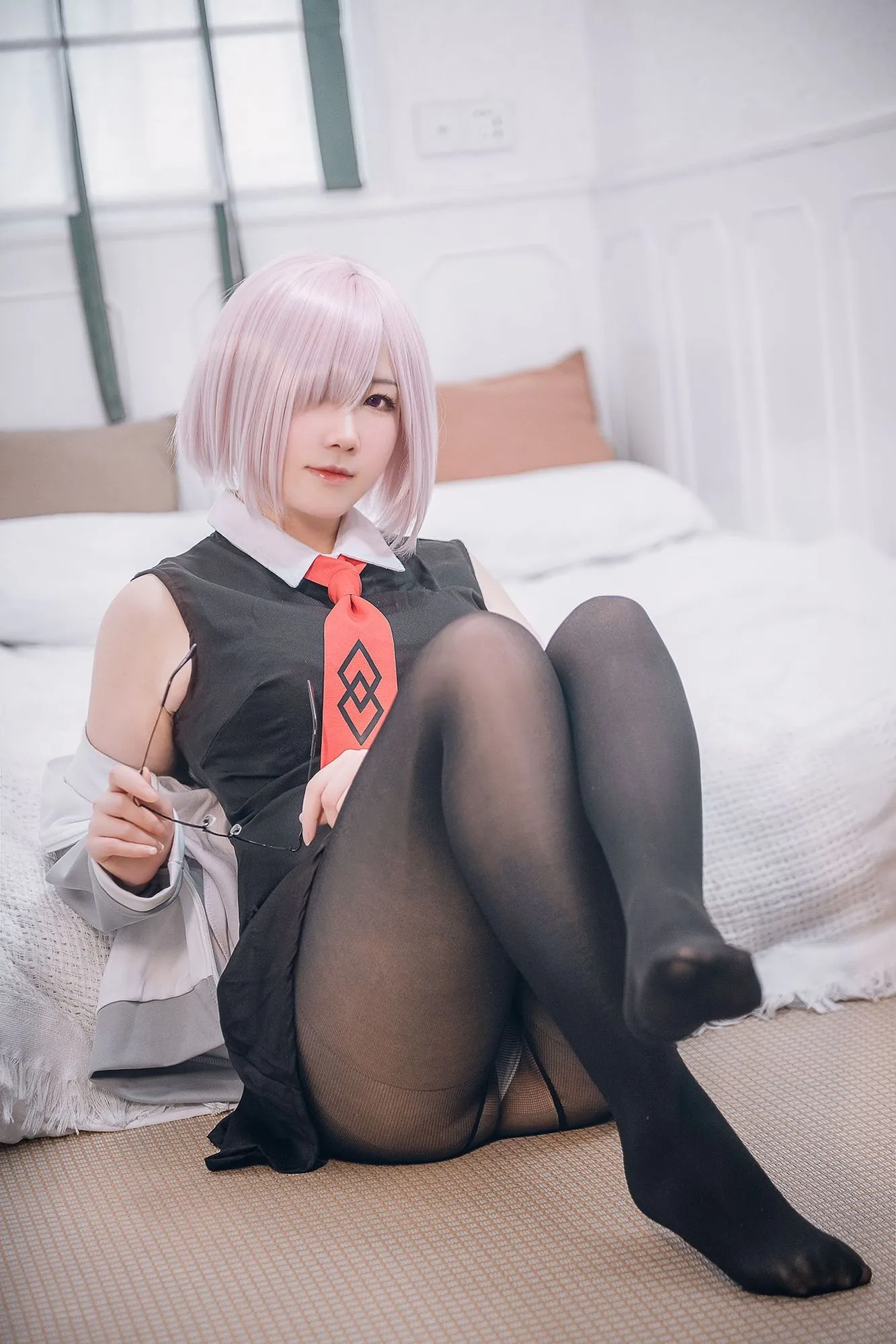 图片[3]-No.004-玛修常服＆猫咪下着 [41P]-coswz-cos王者