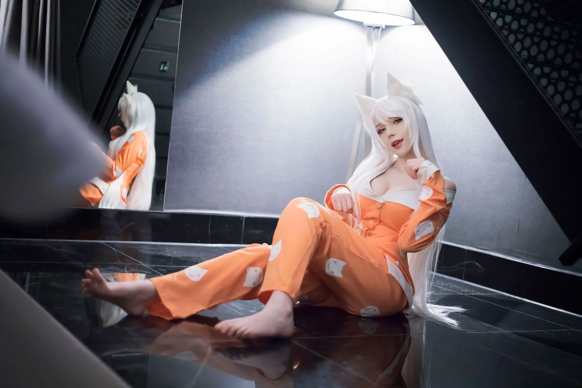 图片[2]-No.004-白毛狐狸 [11P]-coswz-cos王者