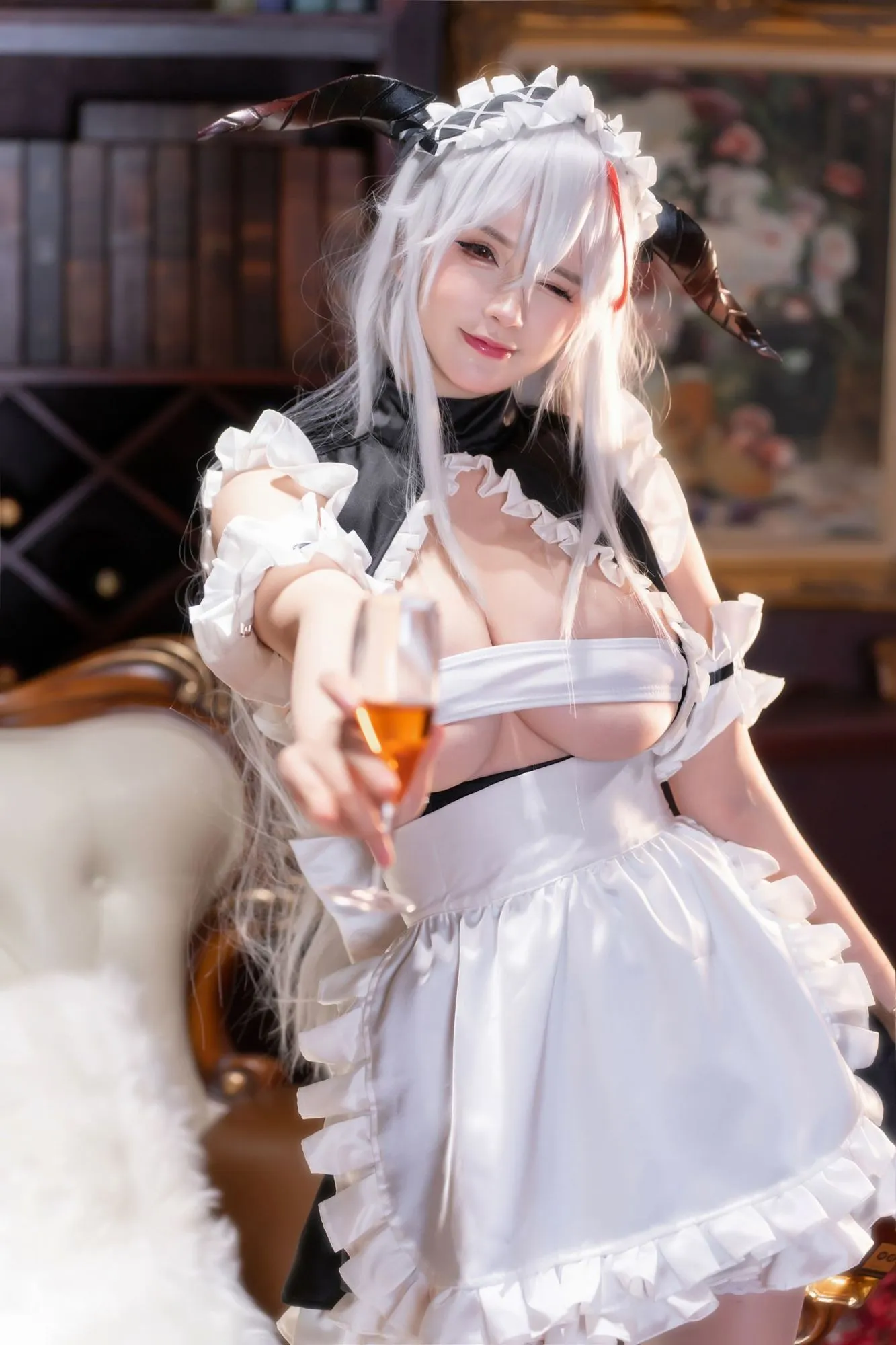 图片[2]-No.005-埃吉尔女仆 [26P]-coswz-cos王者