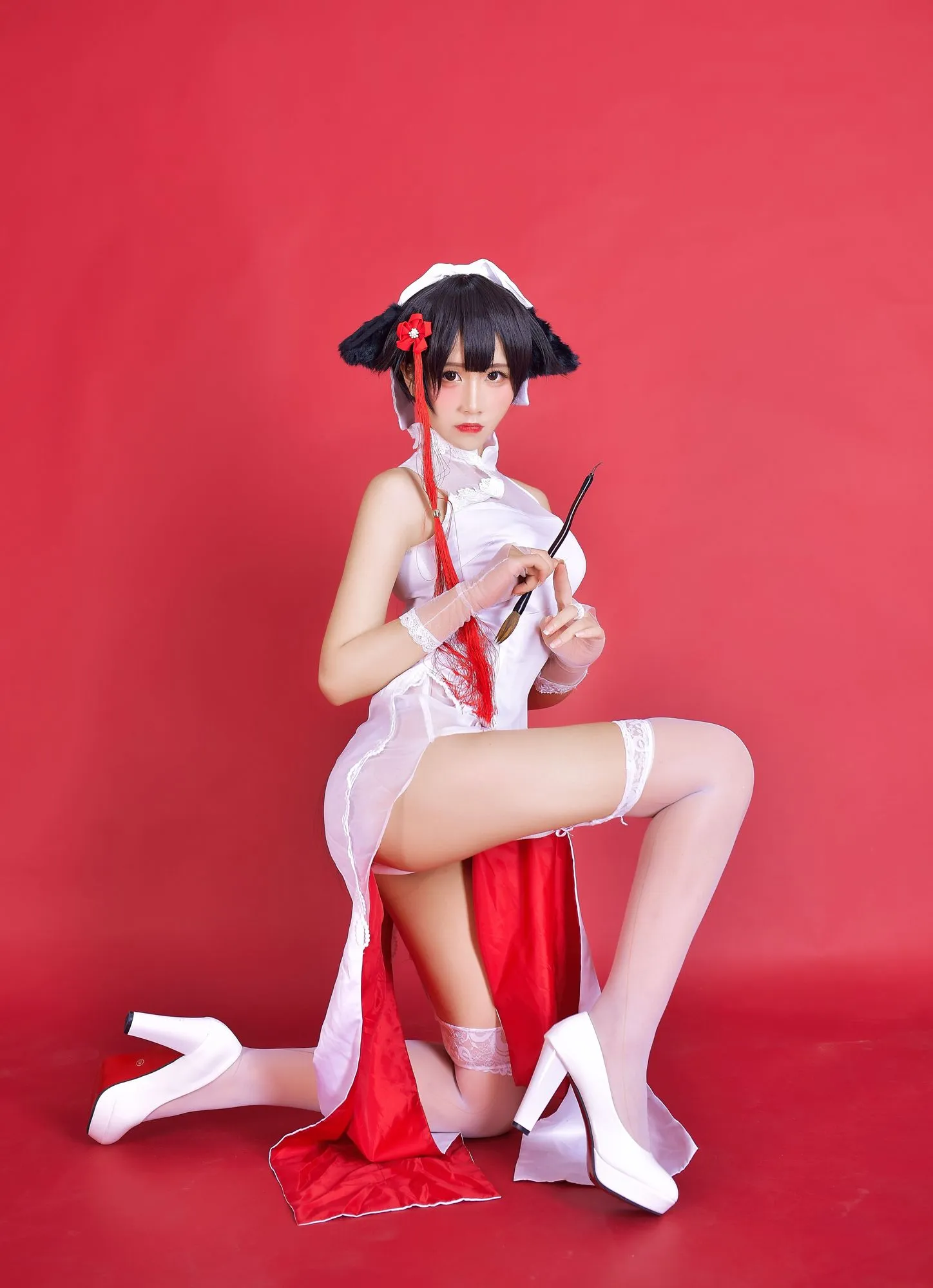 图片[2]-No.005-碧蓝航线 旗袍 [14P]-coswz-cos王者