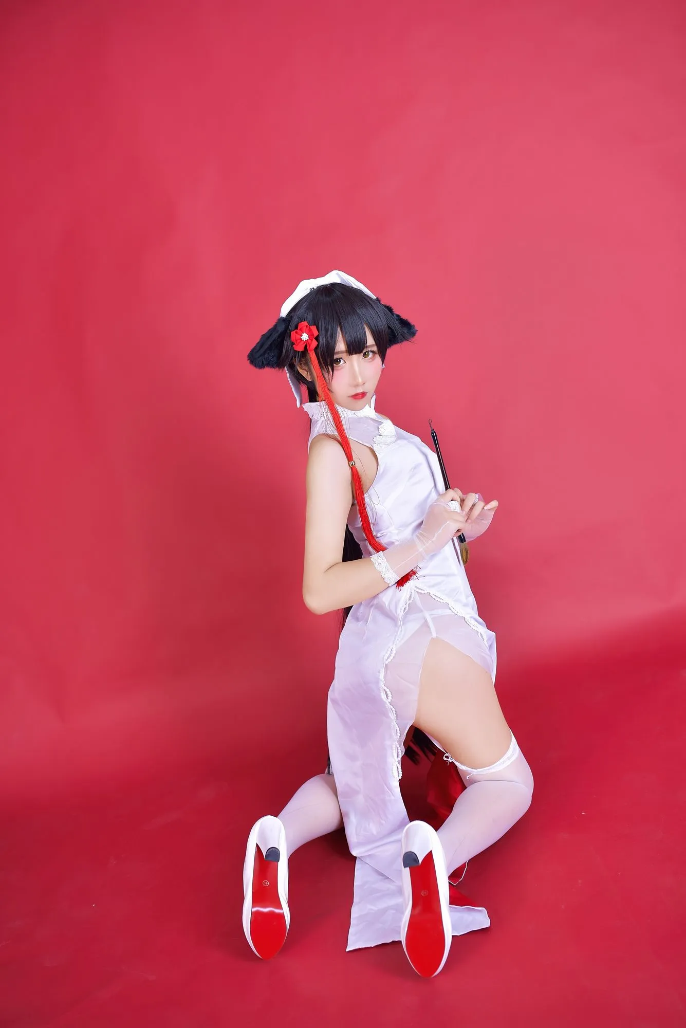 图片[3]-No.005-碧蓝航线 旗袍 [14P]-coswz-cos王者