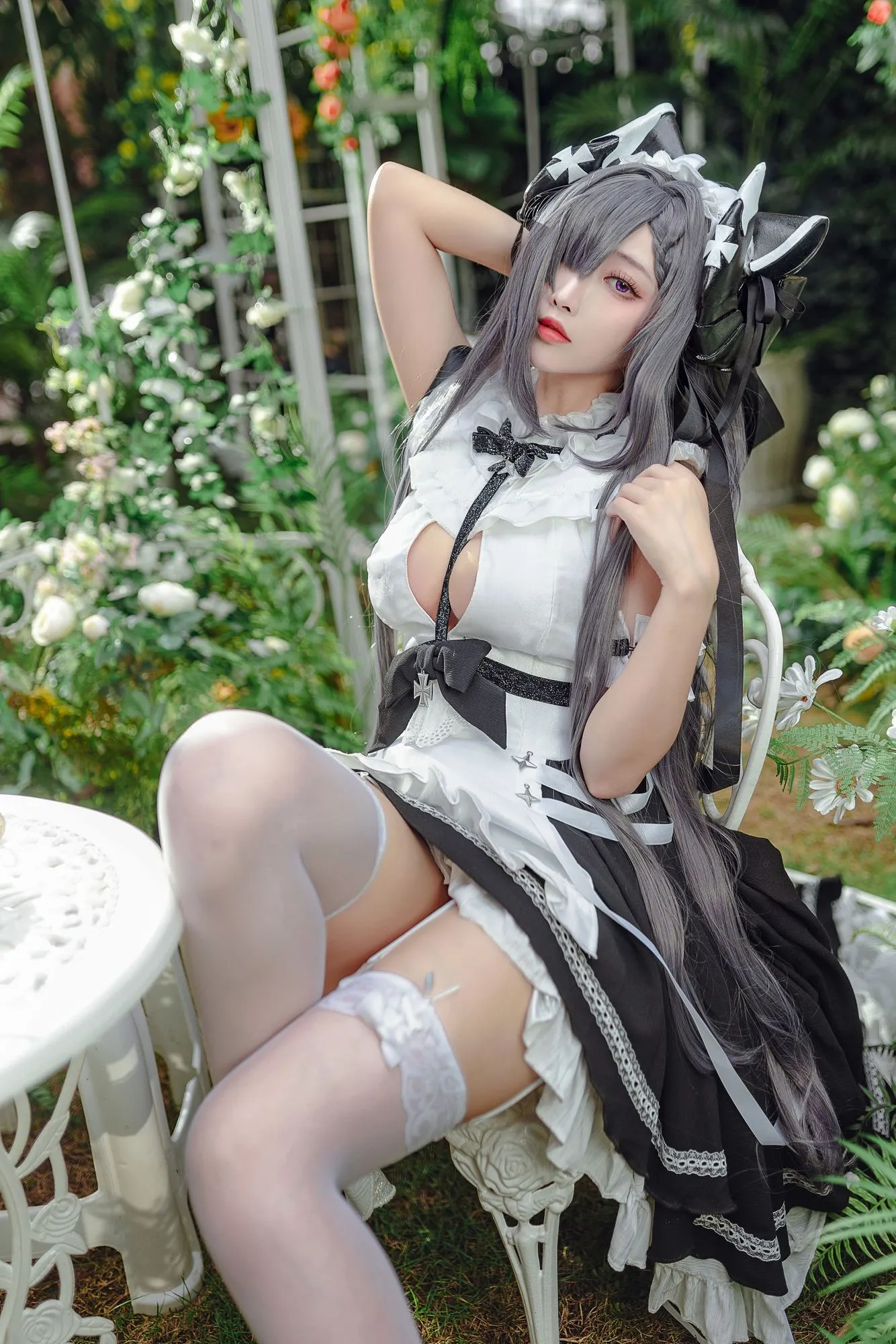 图片[3]-No.006-奥古斯特女仆装 [20P]-coswz-cos王者