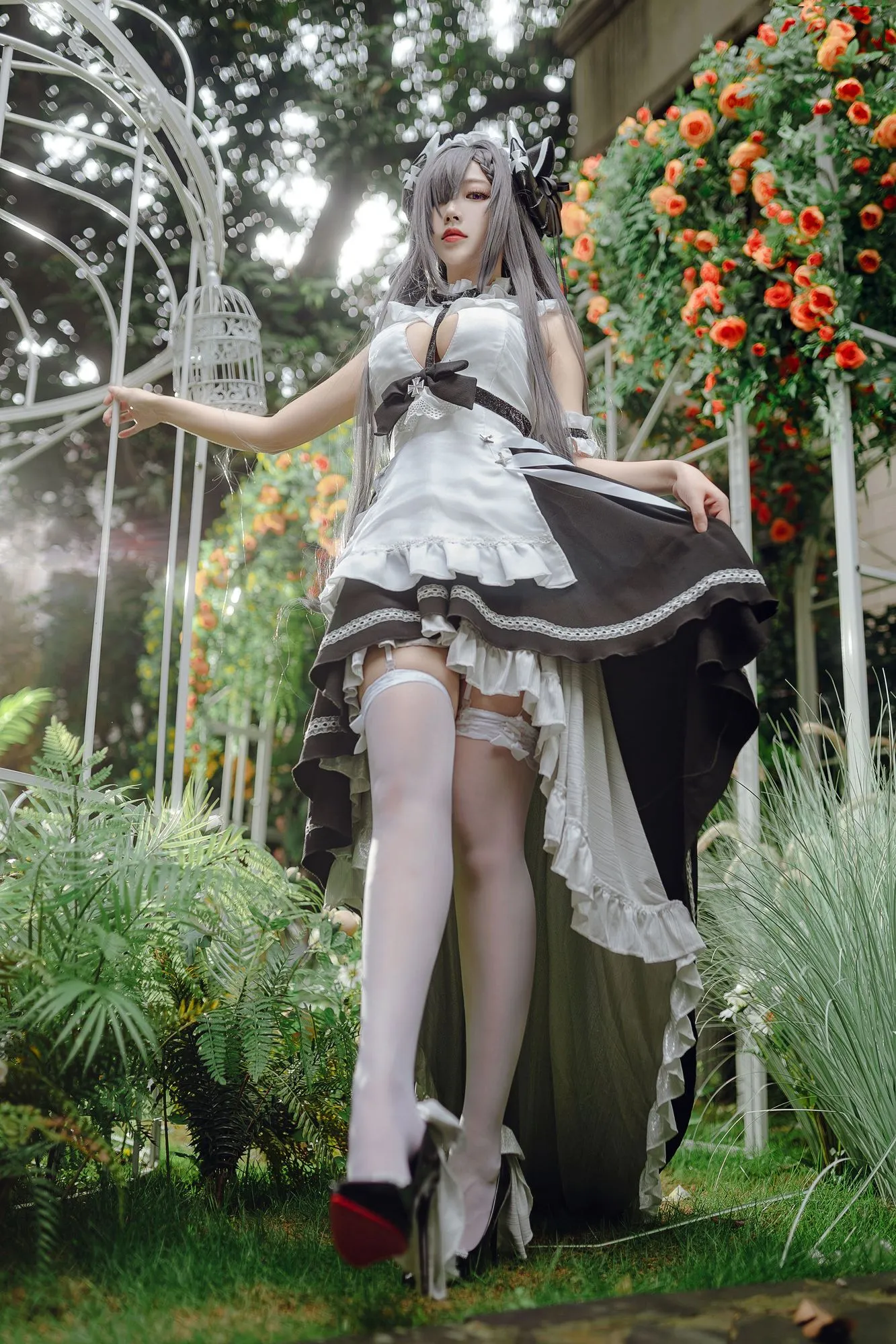 图片[5]-No.006-奥古斯特女仆装 [20P]-coswz-cos王者