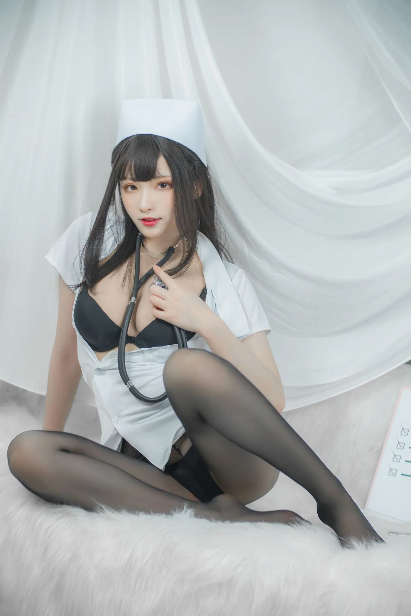 图片[4]-No.006-白护士 [71P 4V]-coswz-cos王者