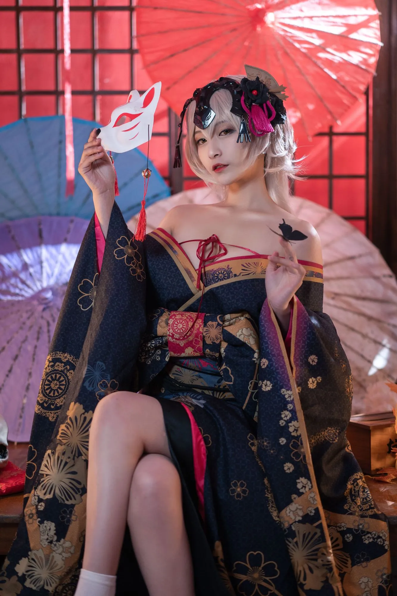 No.006-黑贞花魁 [35P]-图妖社