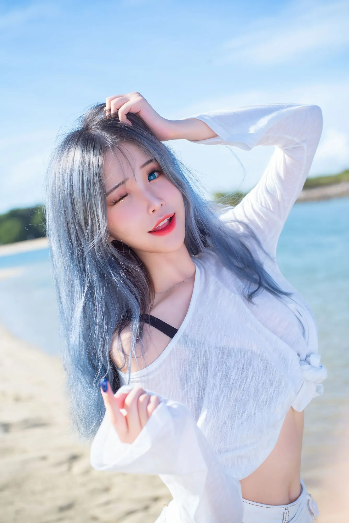 图片[6]-No.006-Beach lily [39P]-coswz-cos王者