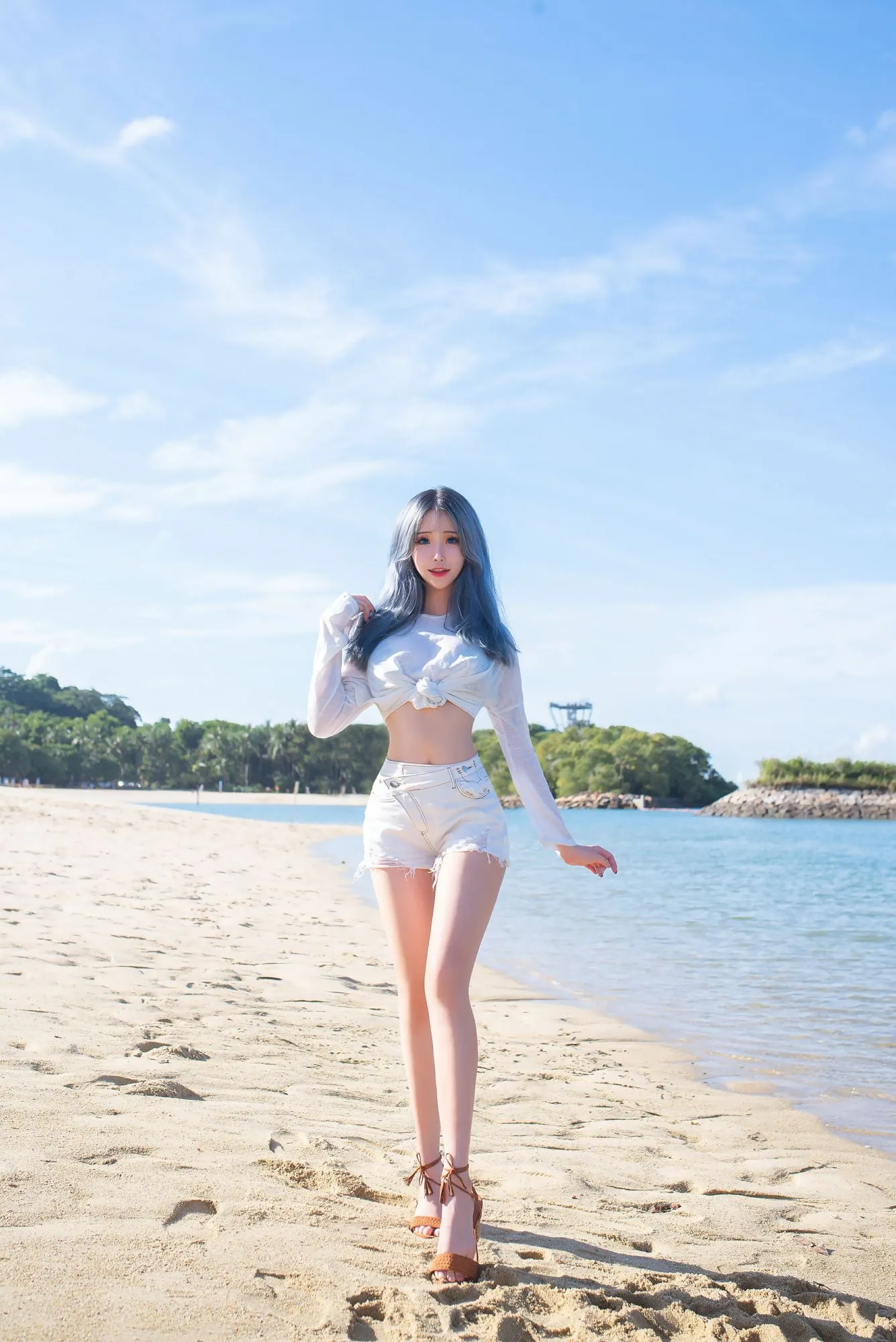 图片[5]-No.006-Beach lily [39P]-coswz-cos王者