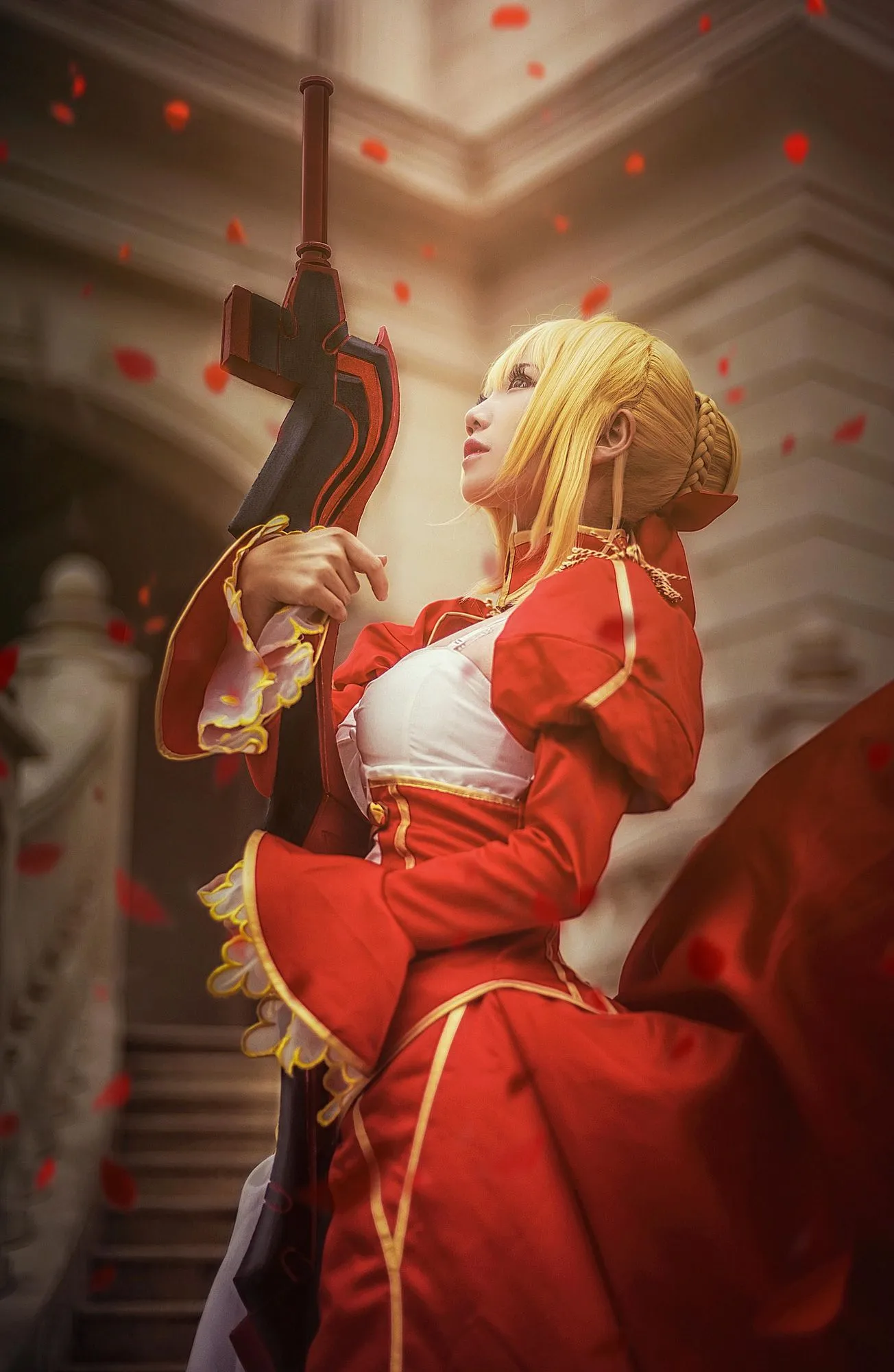 图片[2]-No.006-FATE 红Saber尼禄克劳狄乌斯 [10P]-coswz-cos王者