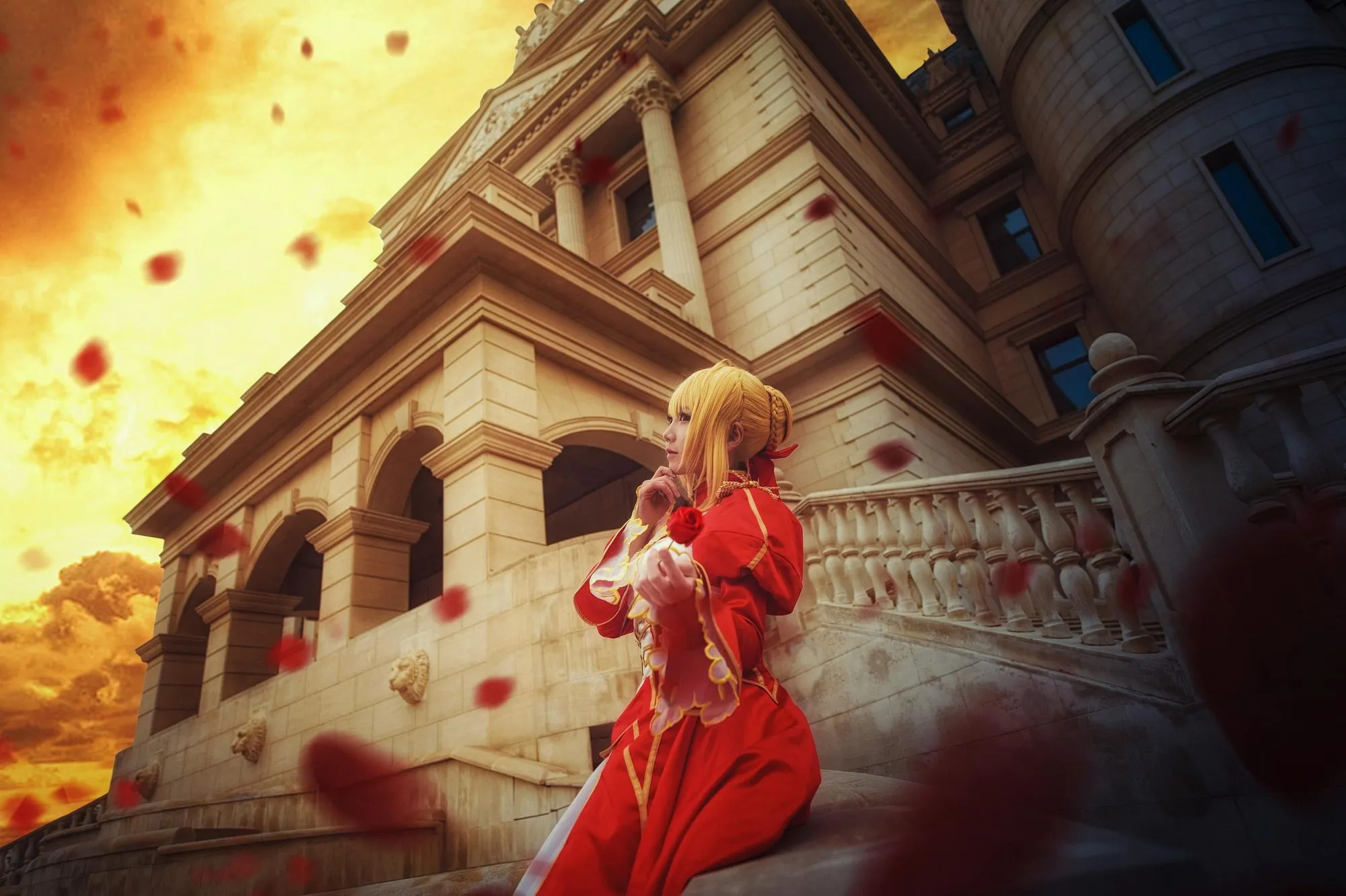 No.006-FATE 红Saber尼禄克劳狄乌斯 [10P] - 图妖社-图妖社