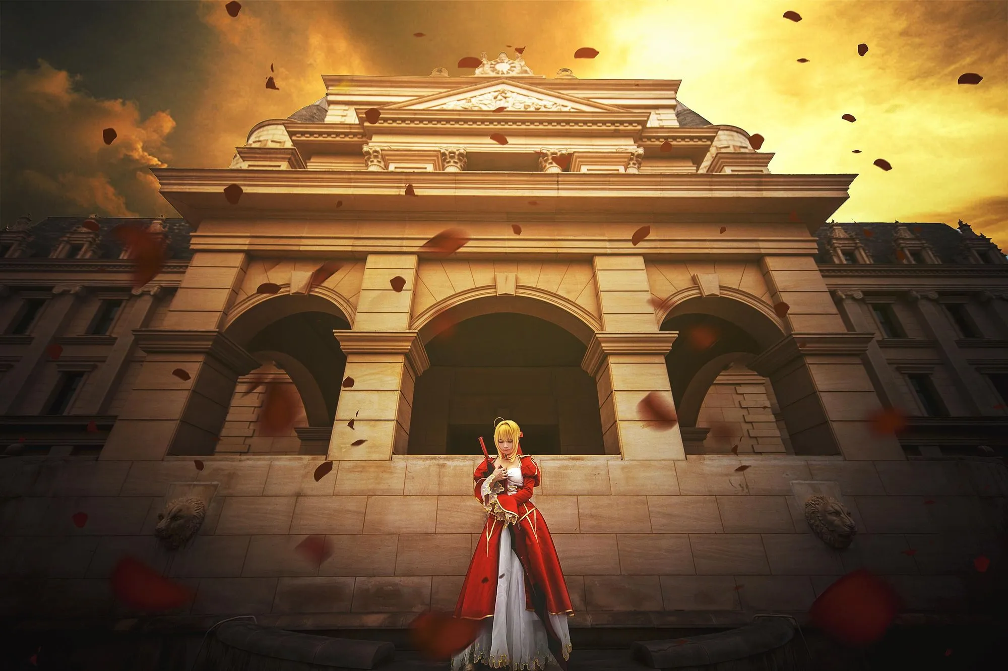 图片[4]-No.006-FATE 红Saber尼禄克劳狄乌斯 [10P]-coswz-cos王者