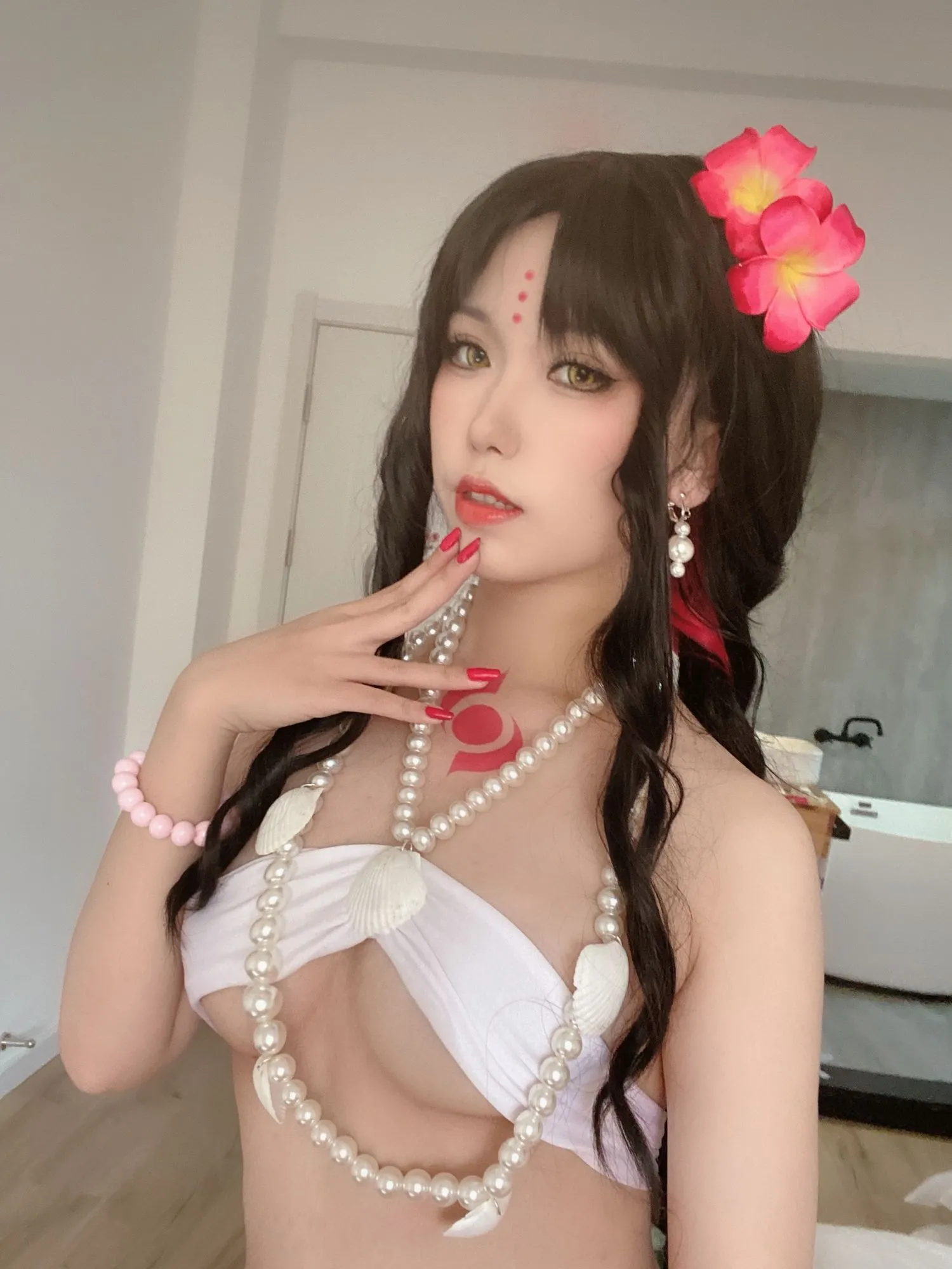 图片[2]-No.007-杀生院泳装 [33P 2V]-coswz-cos王者