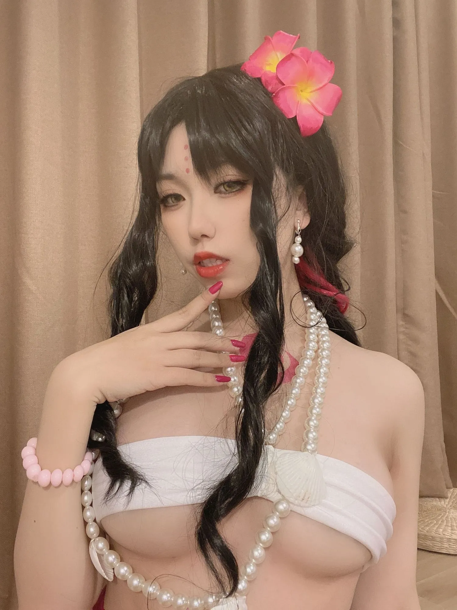 图片[4]-No.007-杀生院泳装 [33P 2V]-coswz-cos王者