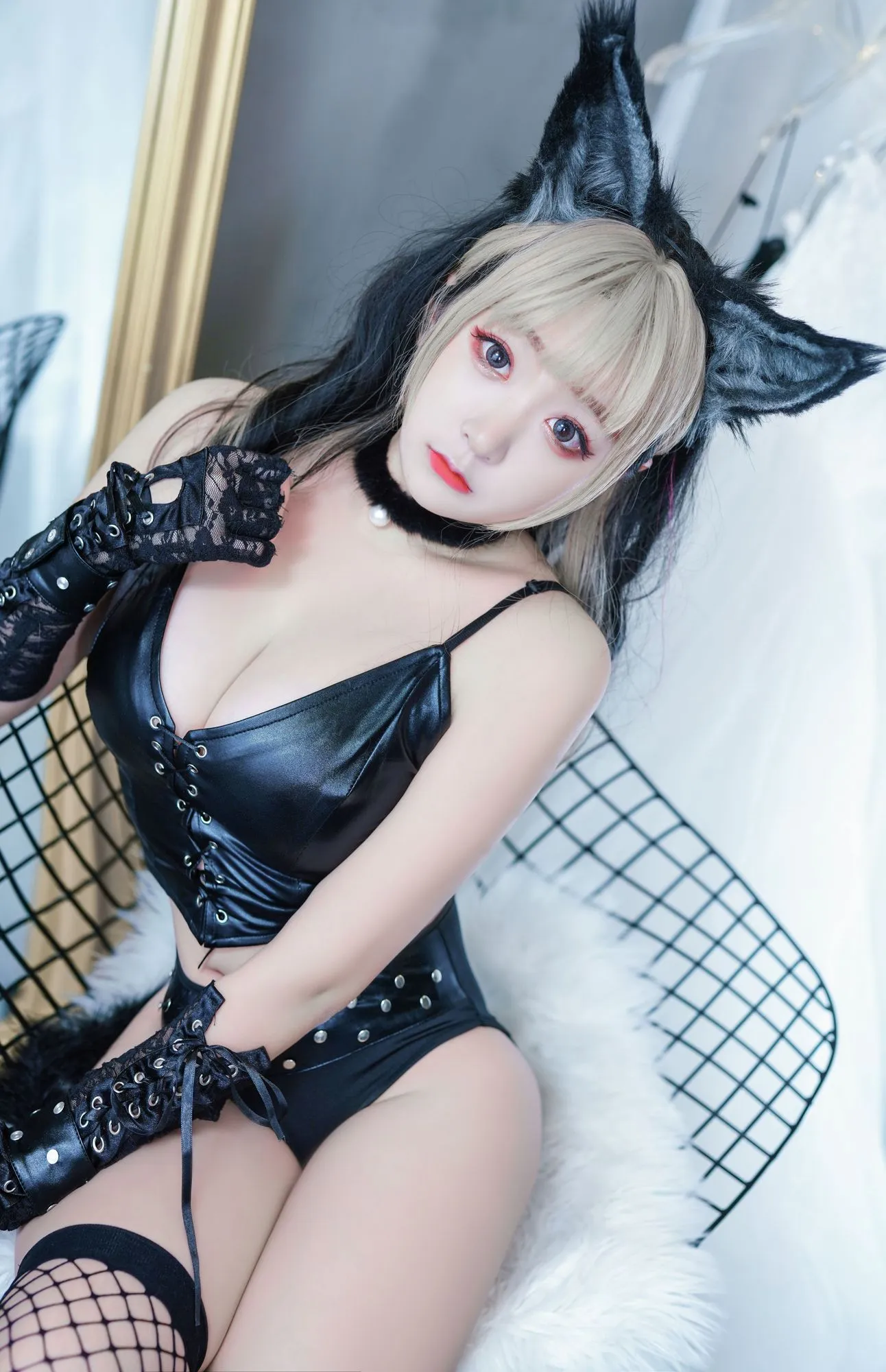 No.007-皮衣小狼 [45P]-图妖社
