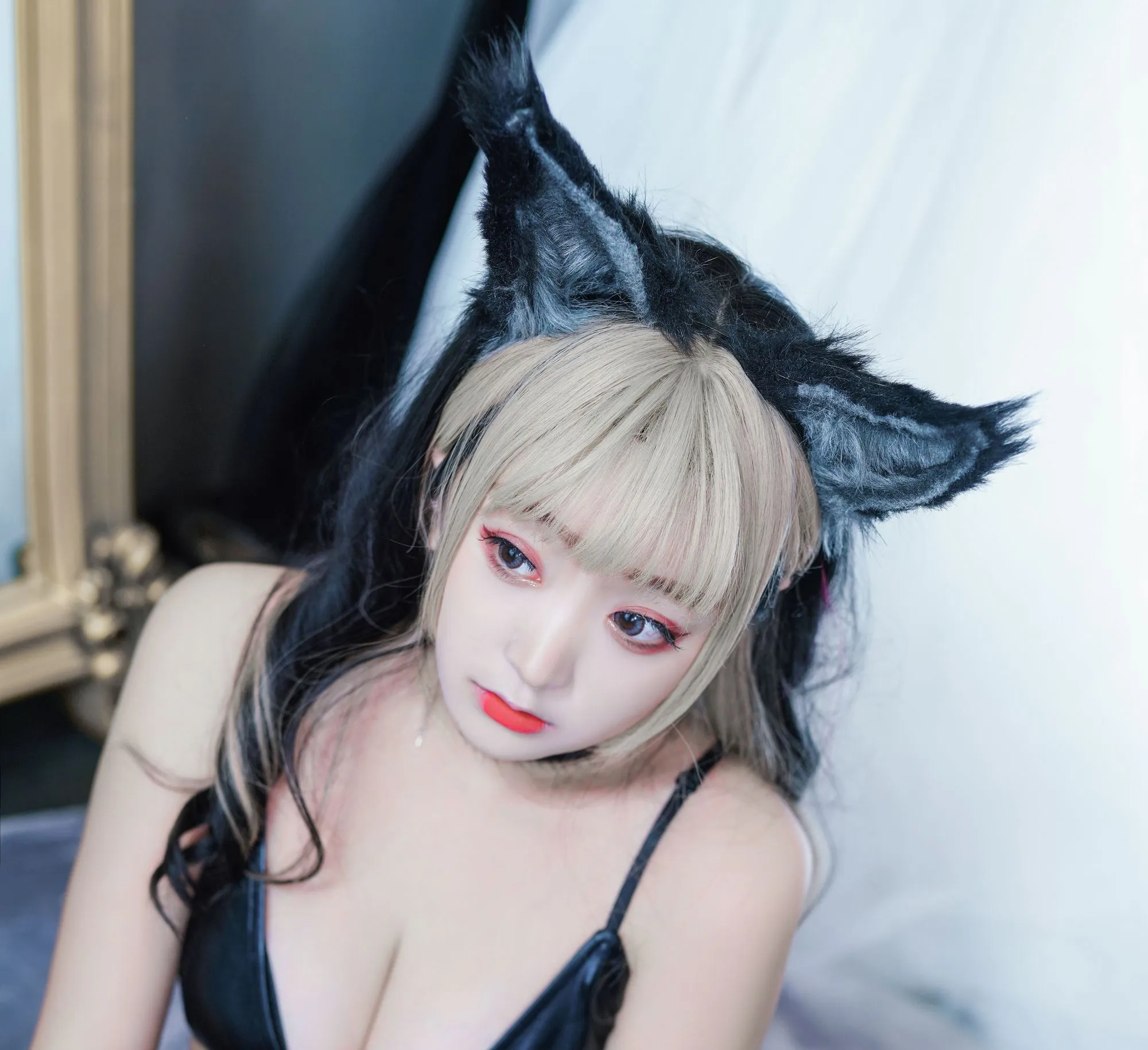 图片[4]-No.007-皮衣小狼 [45P]-coswz-cos王者