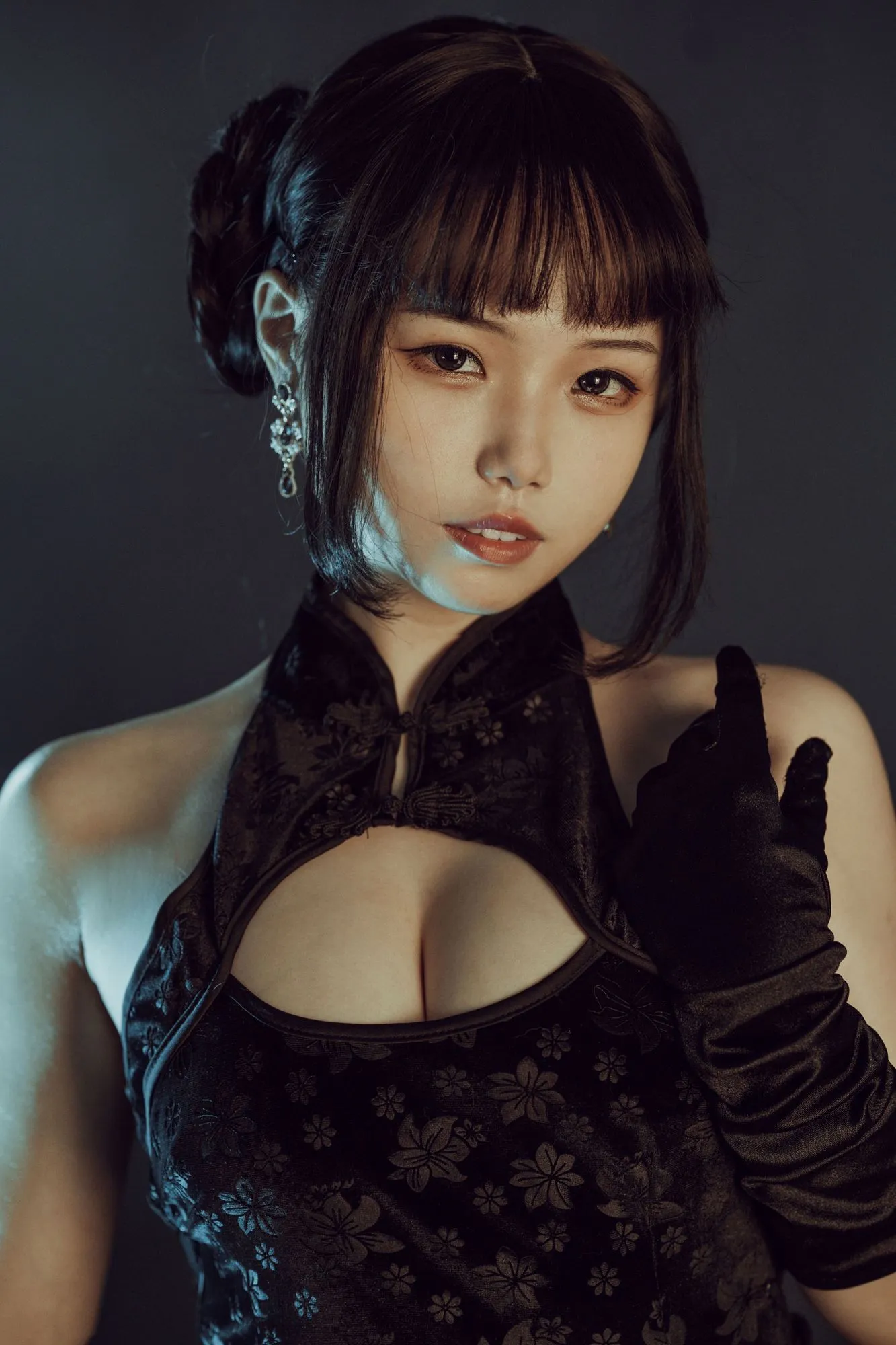 图片[4]-No.007-穿旗袍耍剑 [32P]-coswz-cos王者