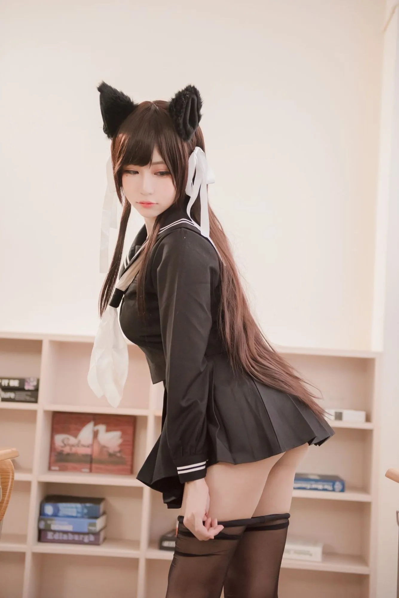 No.007-黑丝兽耳 [14P]-图妖社