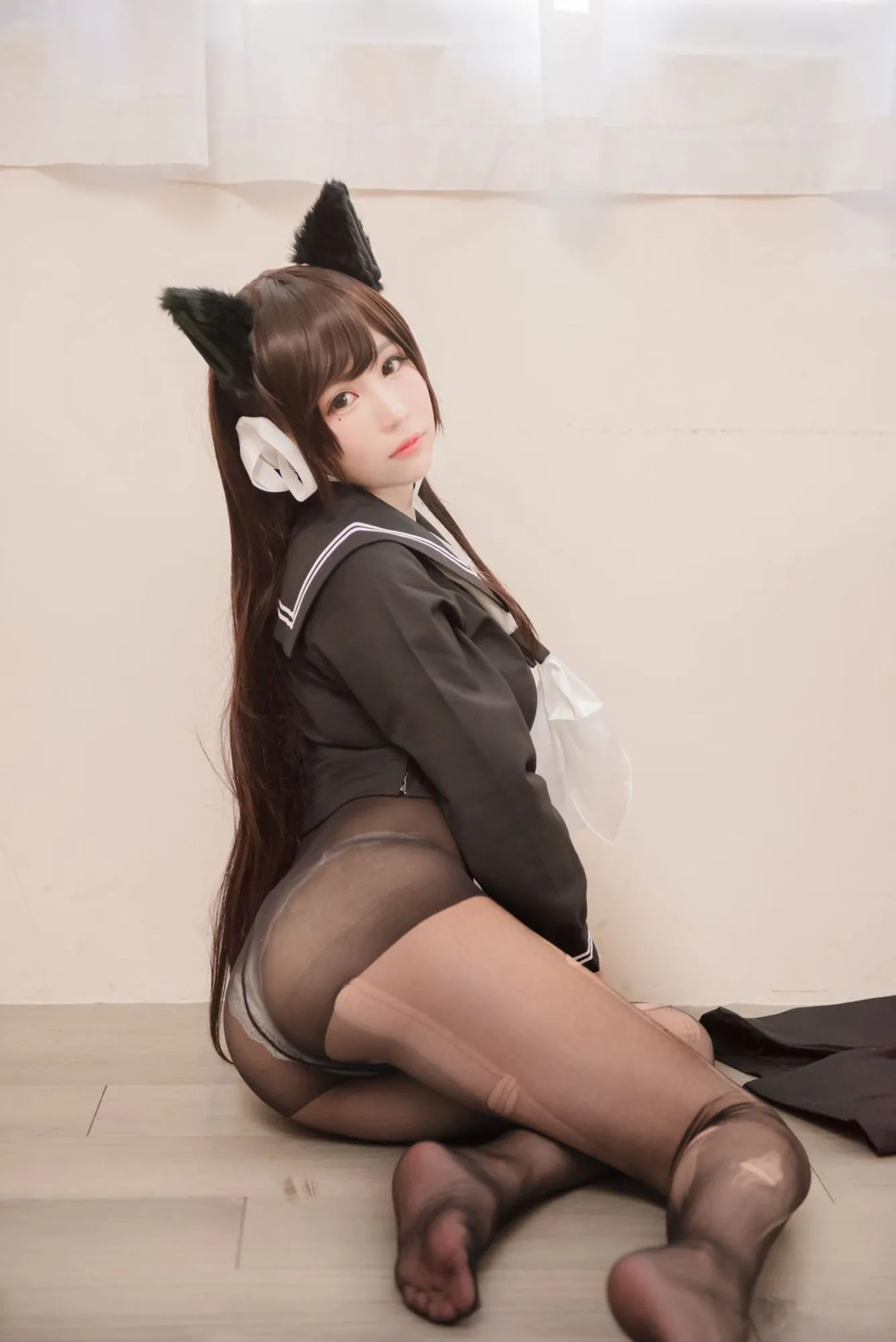 图片[6]-No.007-黑丝兽耳 [14P]-coswz-cos王者