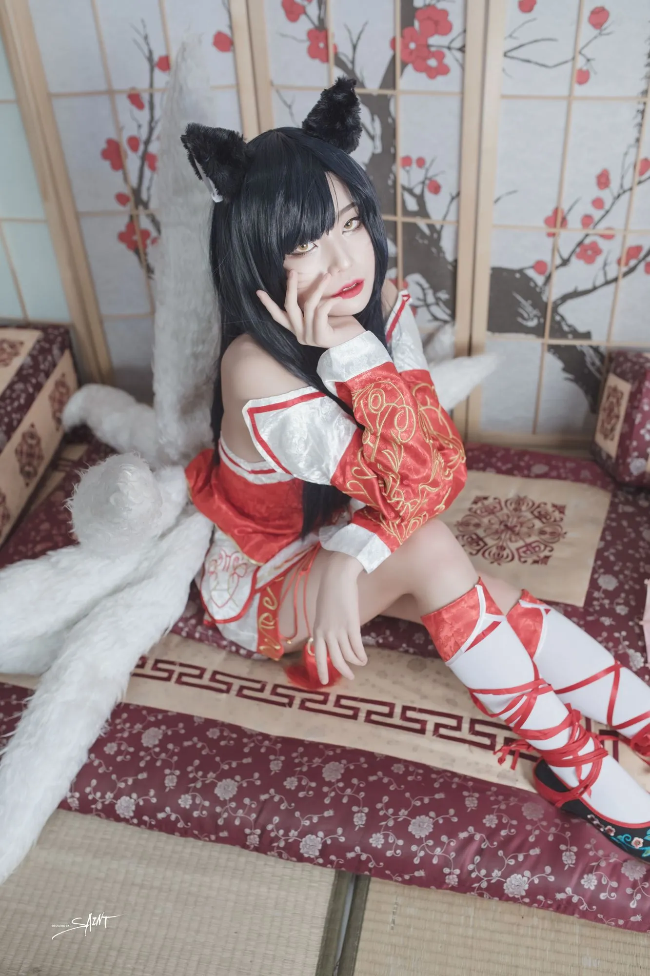 图片[2]-No.007-[SAINT Photolife] cosplay-Original Ahri [53P]-coswz-cos王者