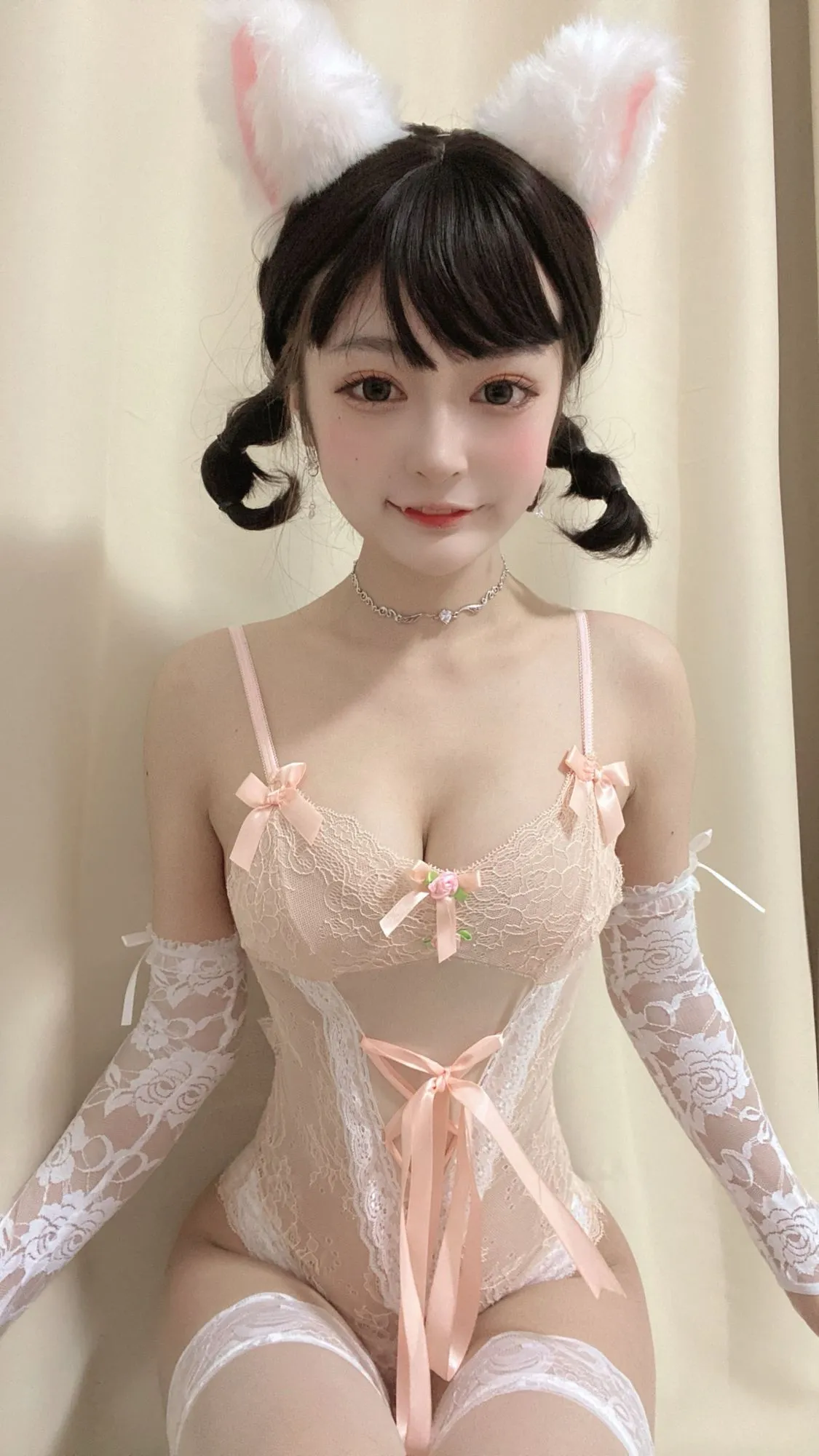 No.008-法式猫耳娘 [40P 2V]-图妖社
