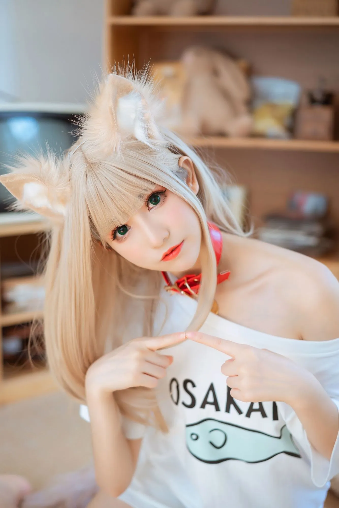 No.008-猫娘 黄豆粉 [21P]-图妖社