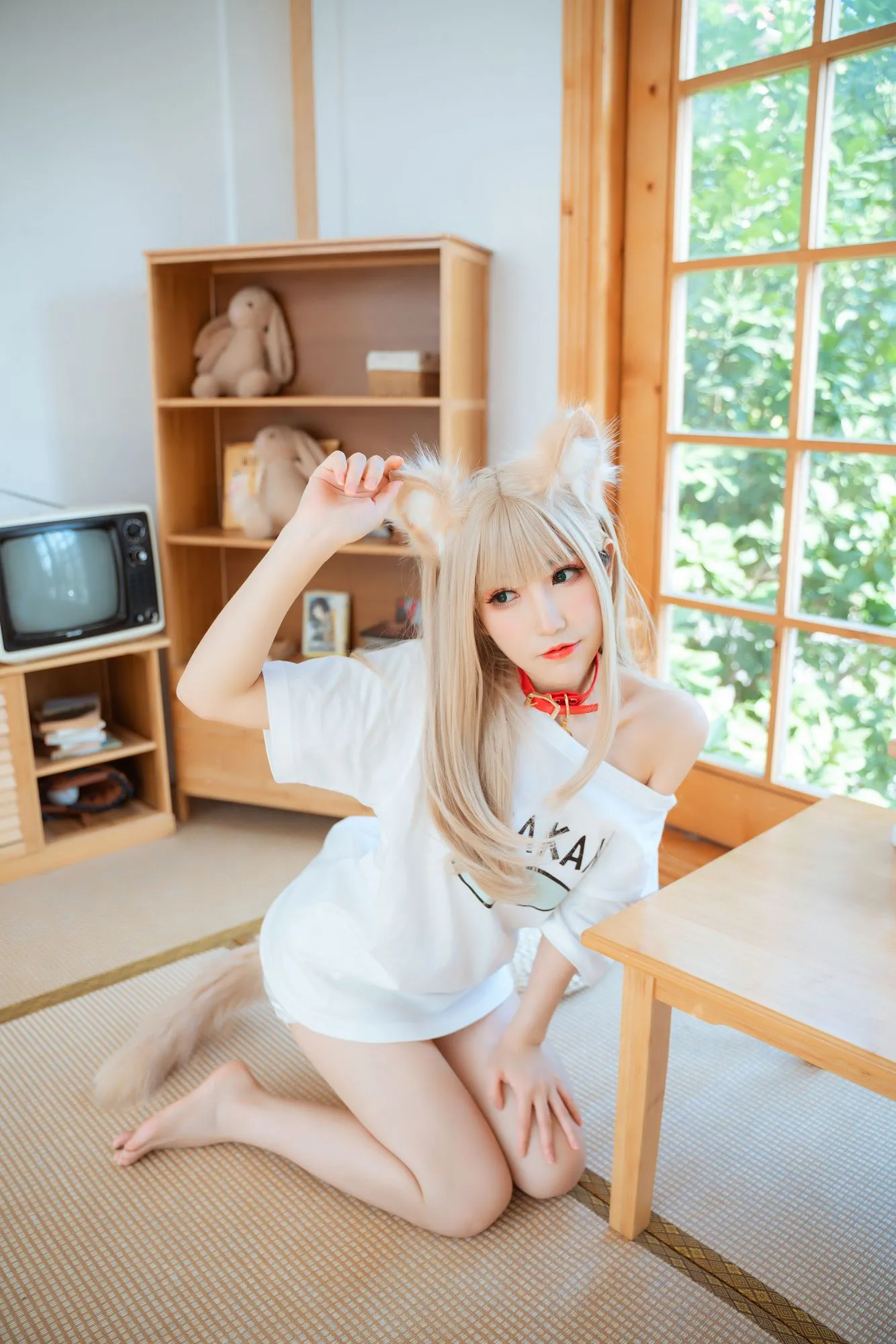 图片[5]-No.008-猫娘 黄豆粉 [21P]-coswz-cos王者