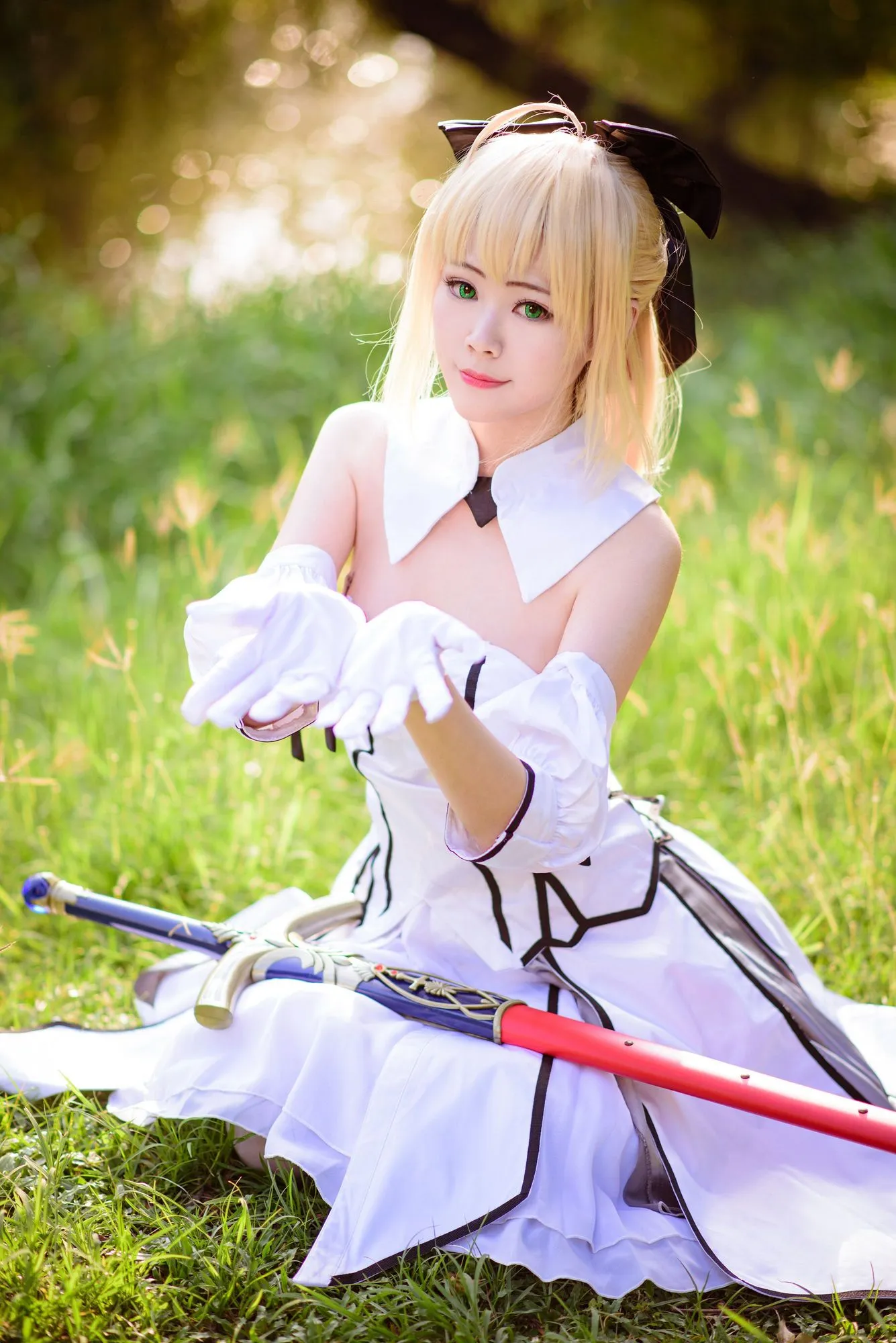 图片[5]-No.008-阿尔托莉雅Lily [60P]-coswz-cos王者