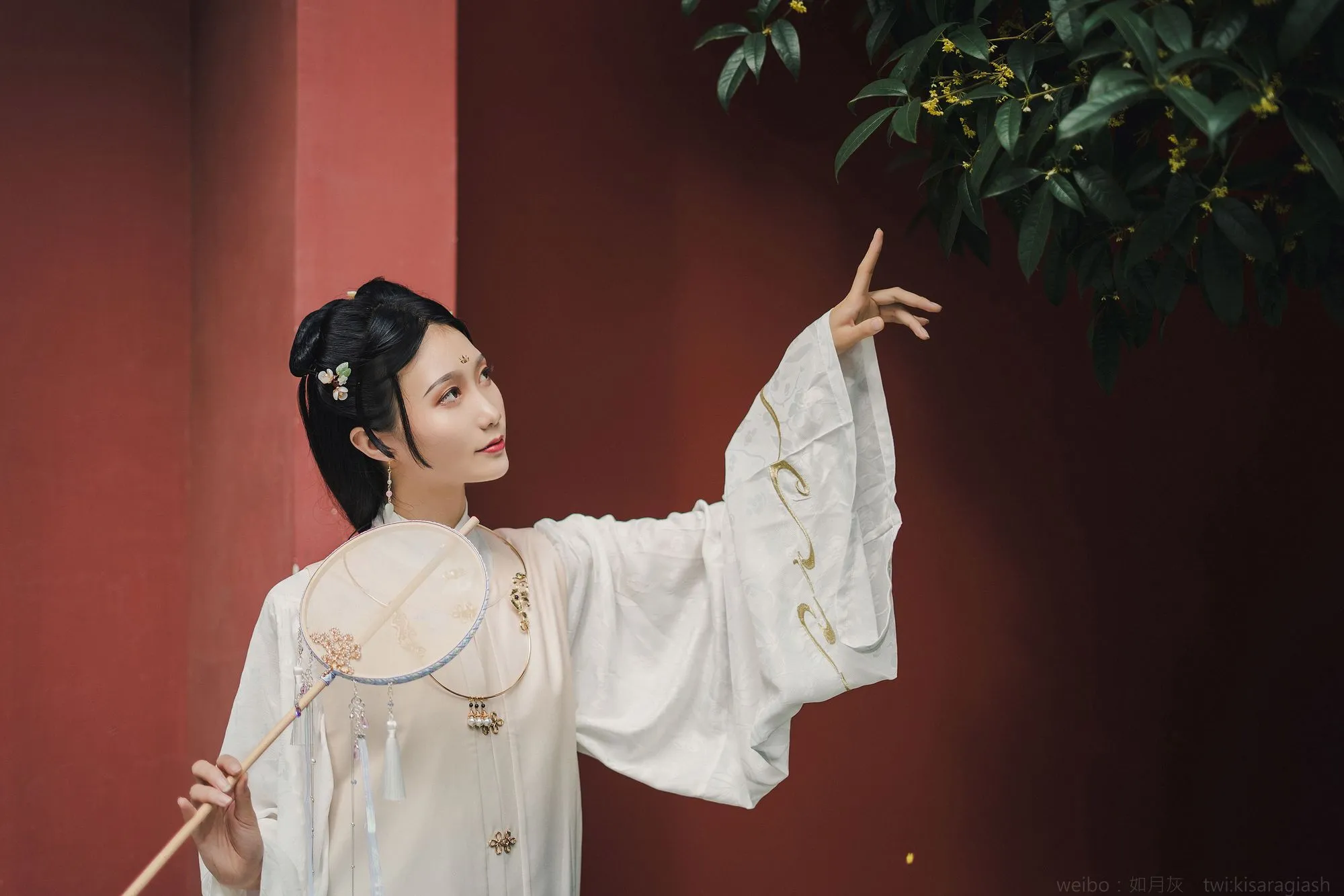 图片[3]-No.009-汉服 大慈寺外景 [9P]-coswz-cos王者