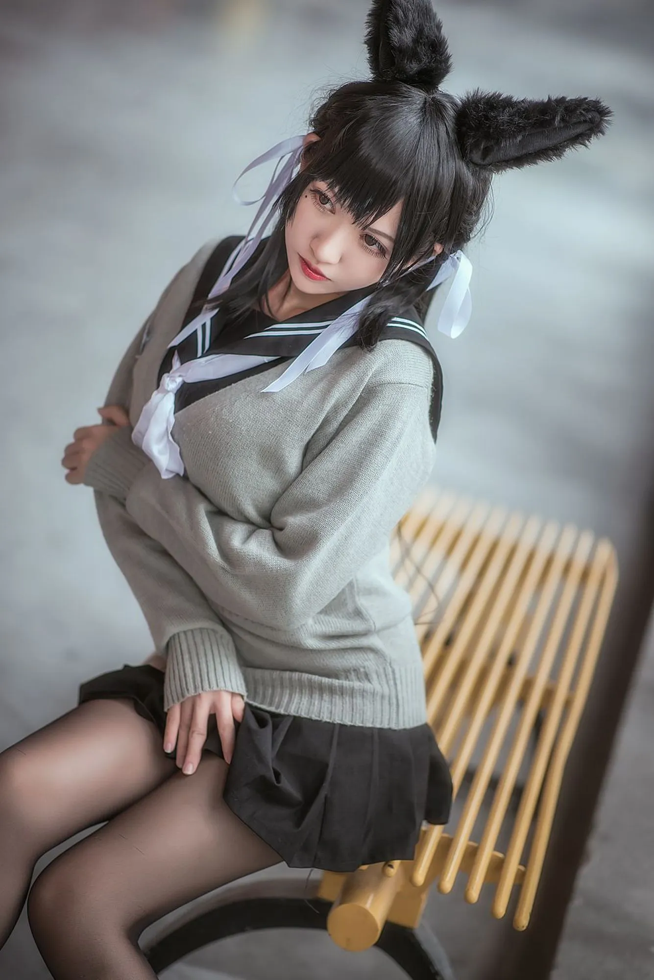 图片[2]-No.009-碧蓝航线 爱宕 犬 [12P]-coswz-cos王者