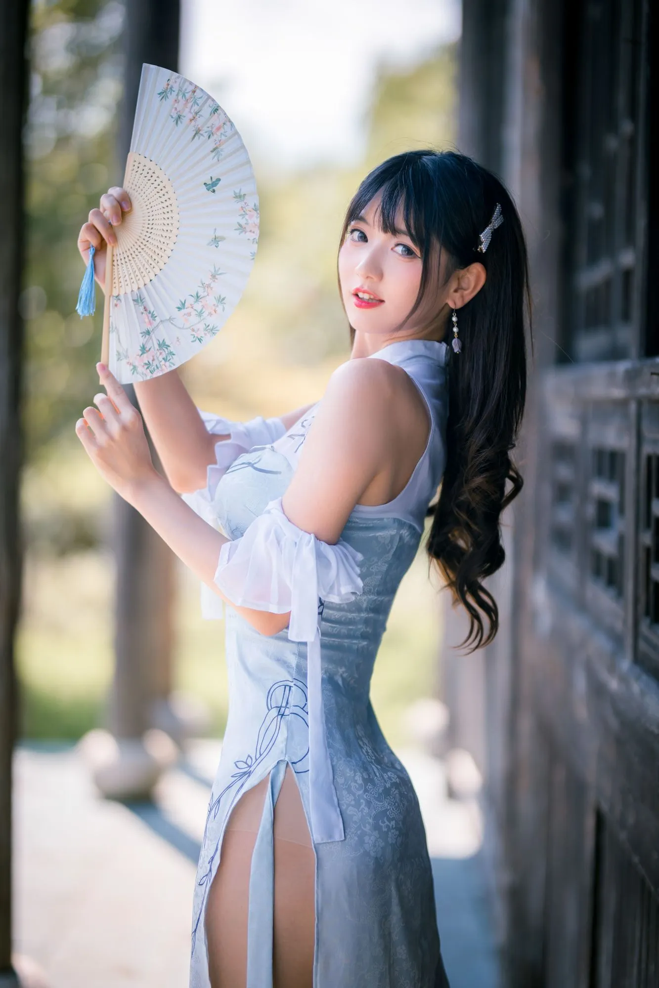 No.009-蓝色旗袍 [24P]-图妖社