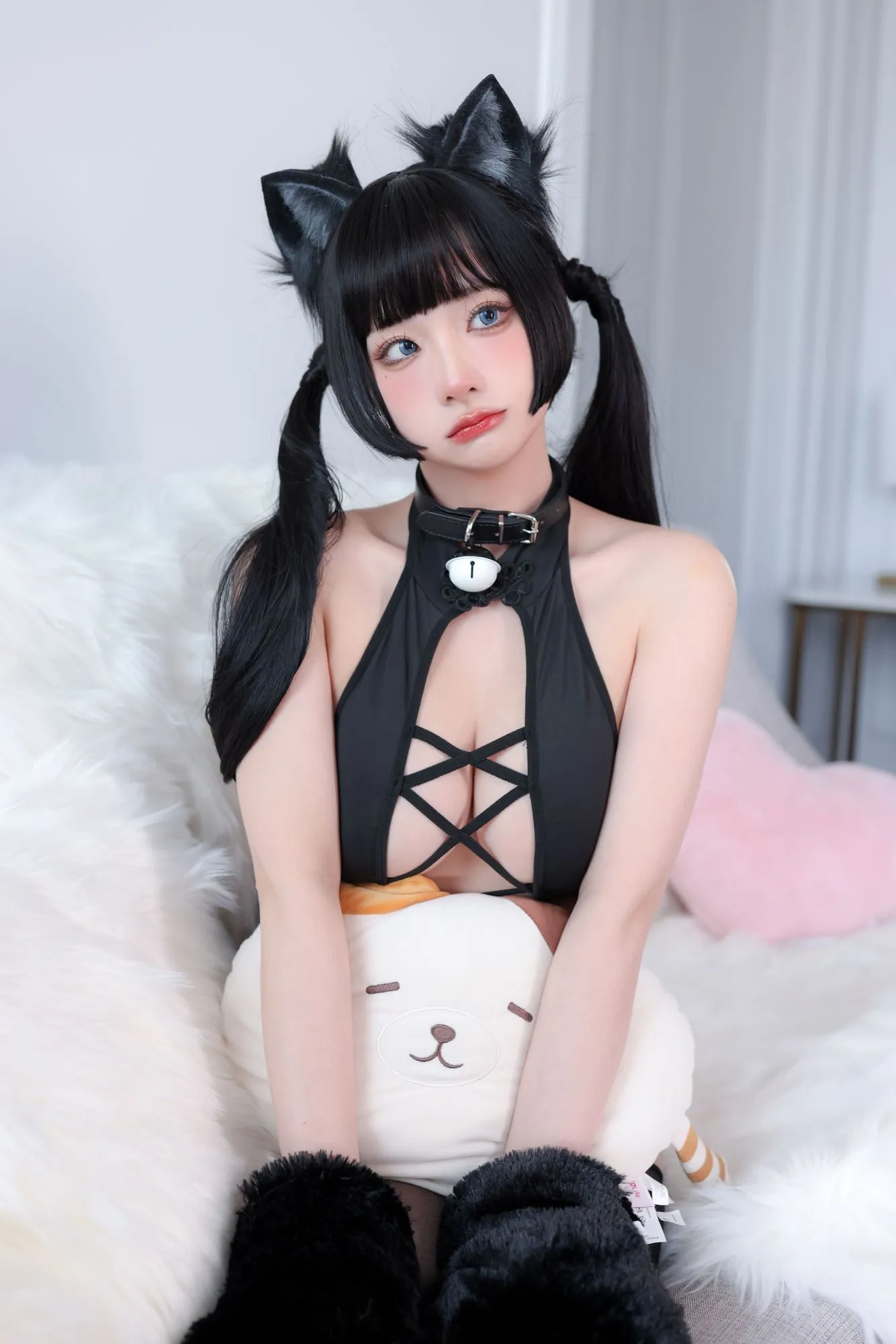 No.009-黑猫妹妹 [18P]-图妖社