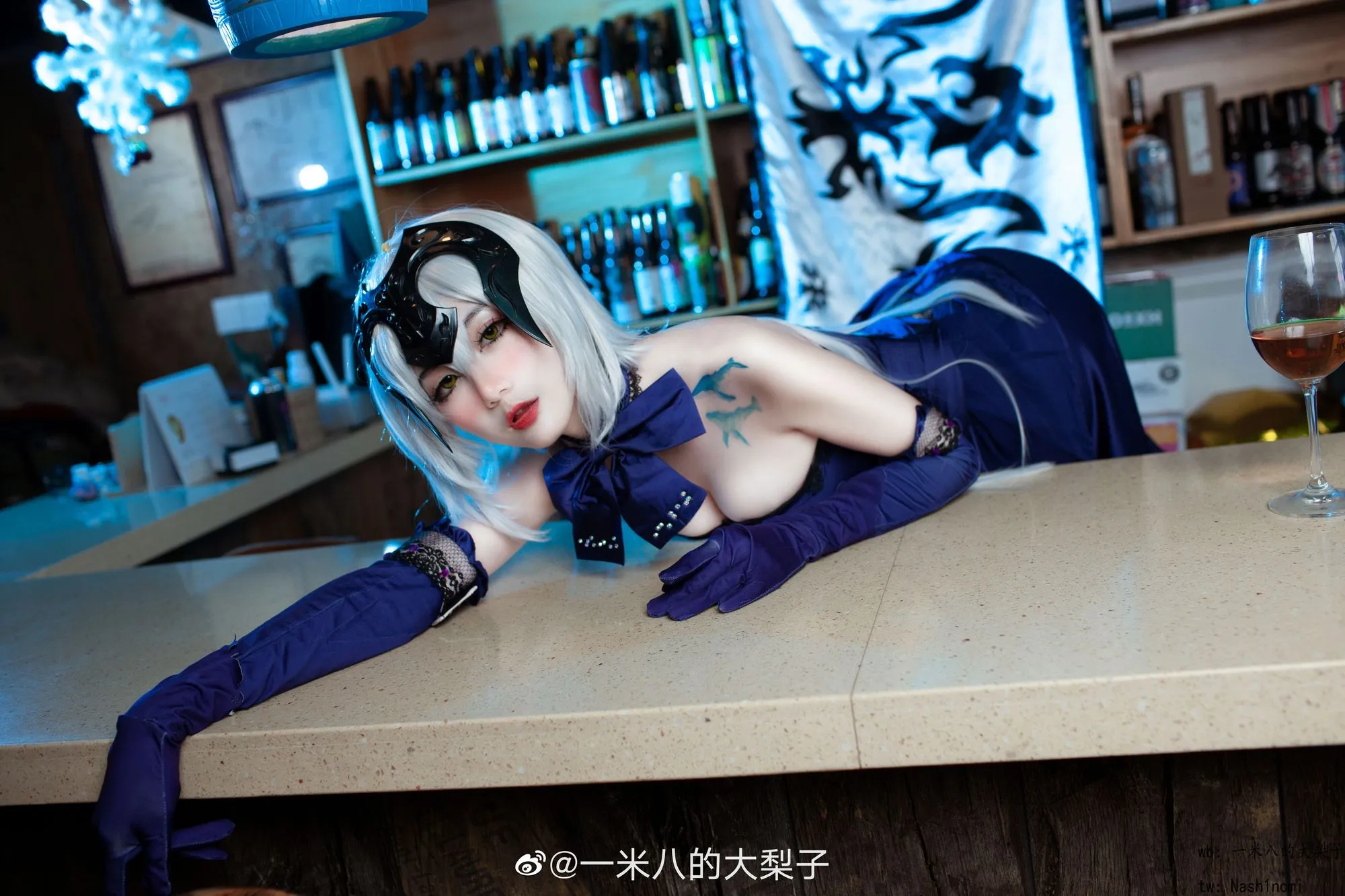图片[4]-No.009-黑贞 晚餐 [9P]-coswz-cos王者