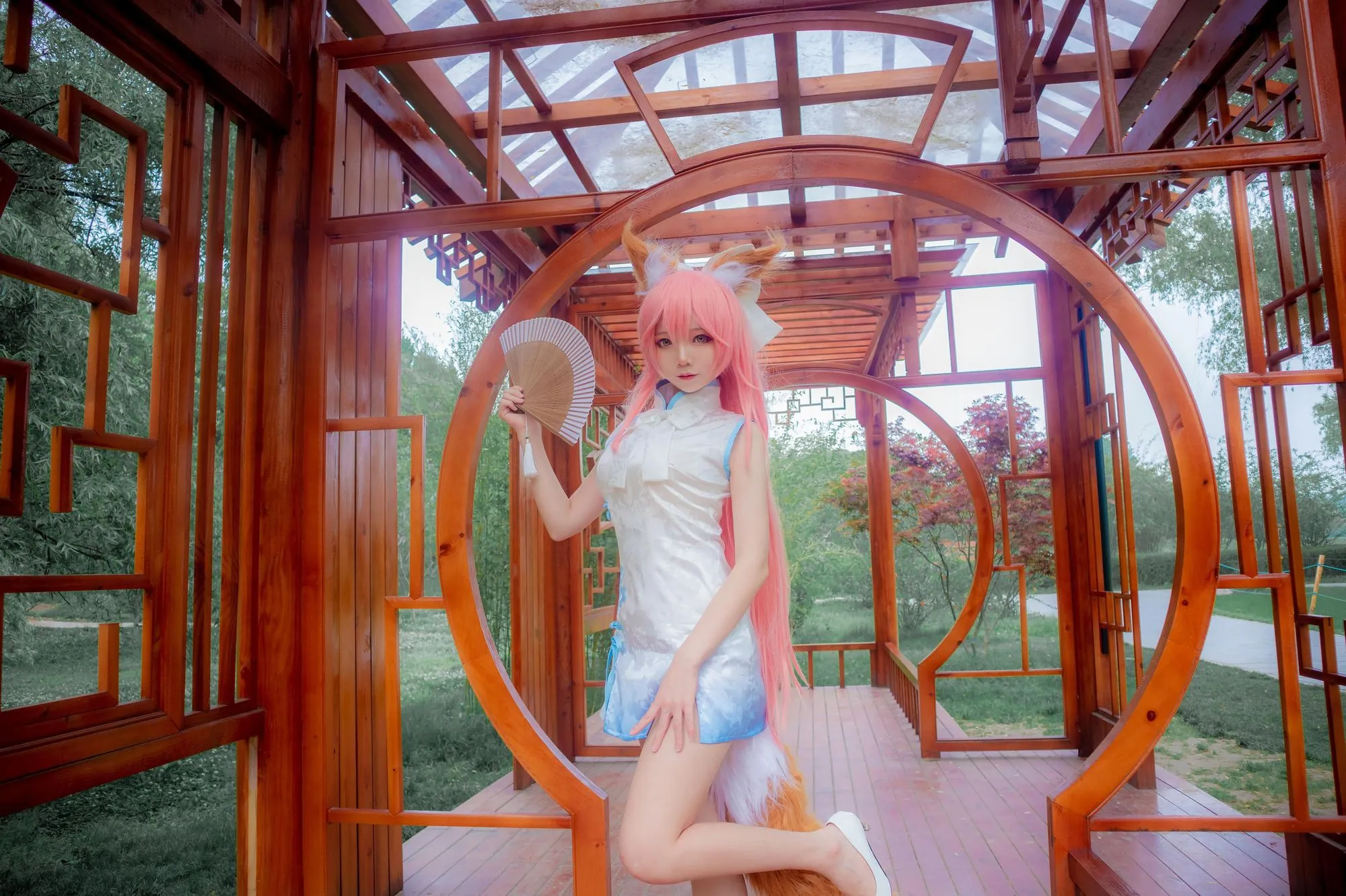 图片[3]-No.009-FGO 玉藻前旗袍 [10P]-coswz-cos王者