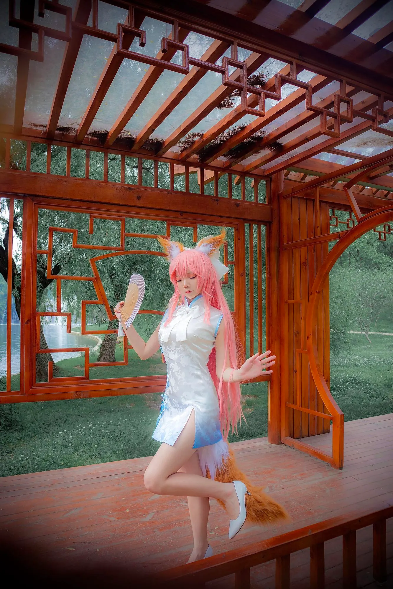 图片[5]-No.009-FGO 玉藻前旗袍 [10P]-coswz-cos王者
