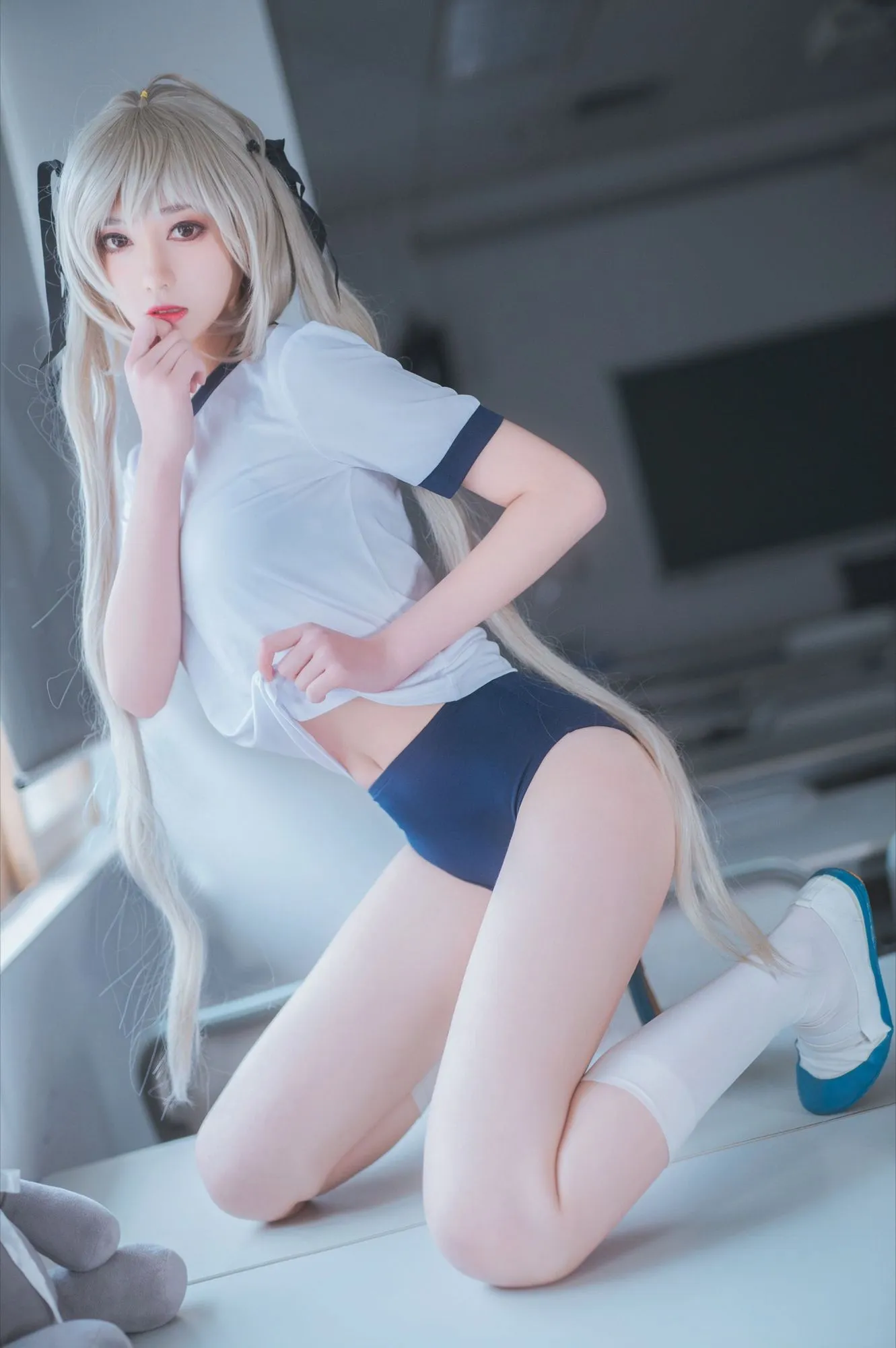 图片[3]-No.010-春日野穹体操服 [28P]-coswz-cos王者