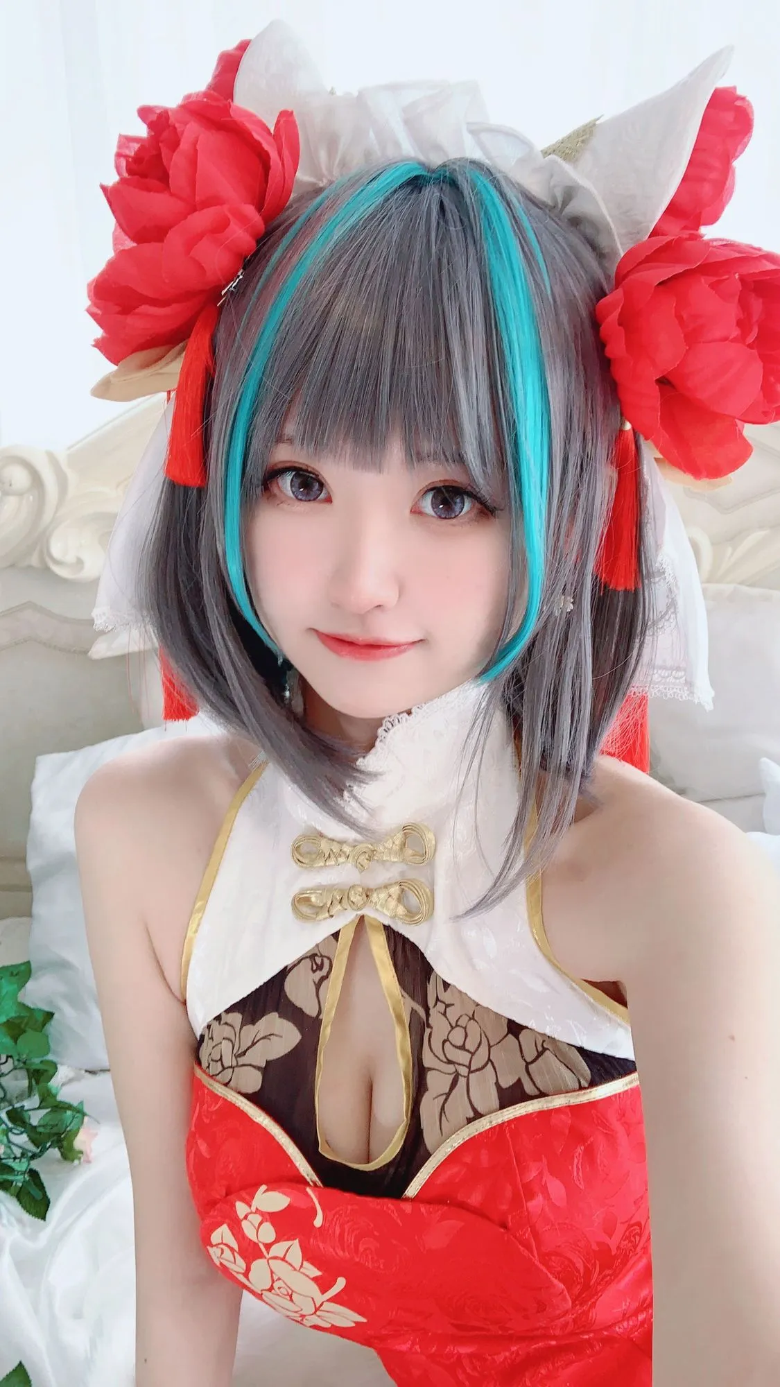 图片[5]-No.010-柴郡旗袍 [9P]-coswz-cos王者