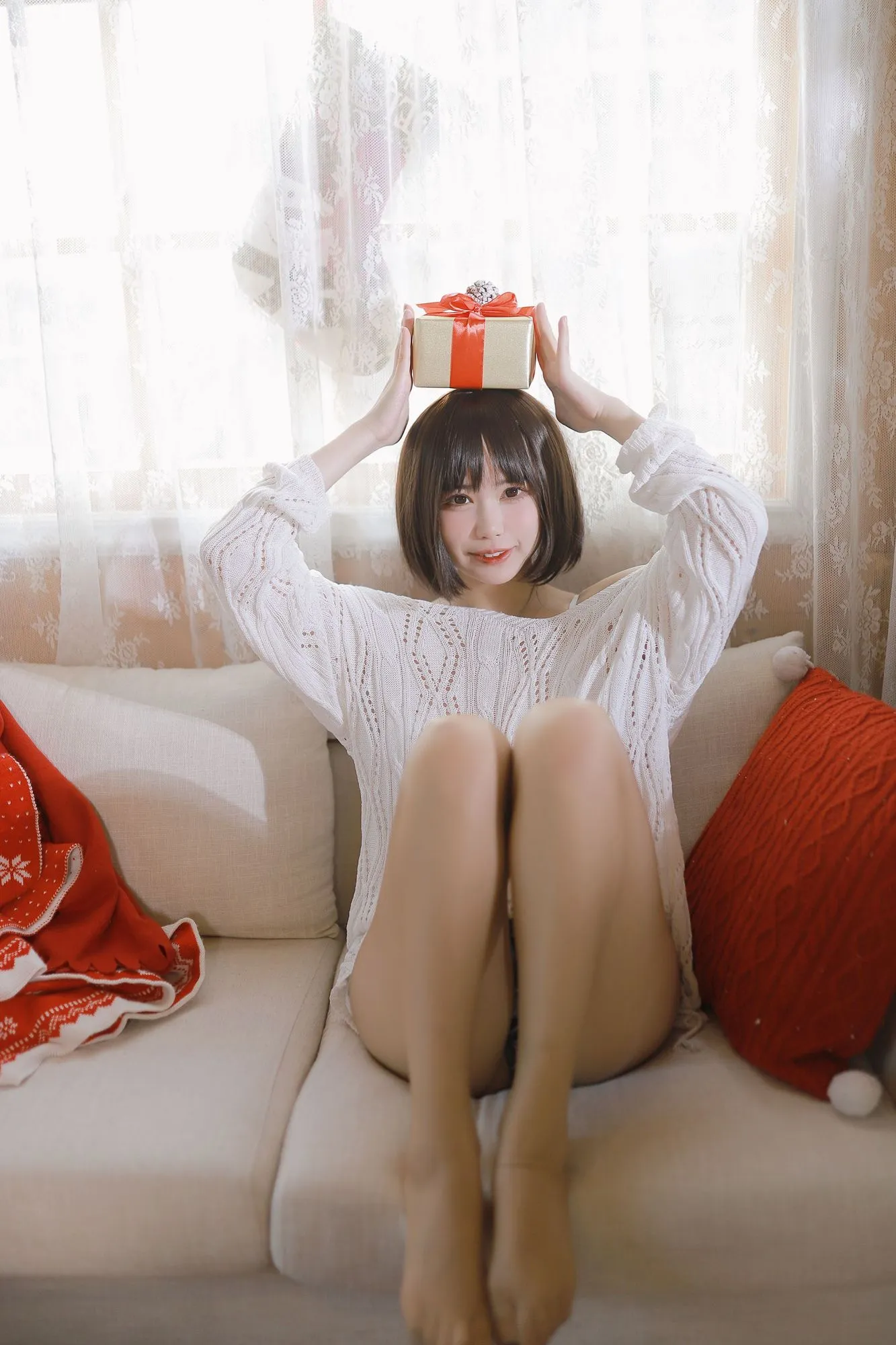 图片[2]-No.010-温柔短发妹妹 [52P 1V]-coswz-cos王者