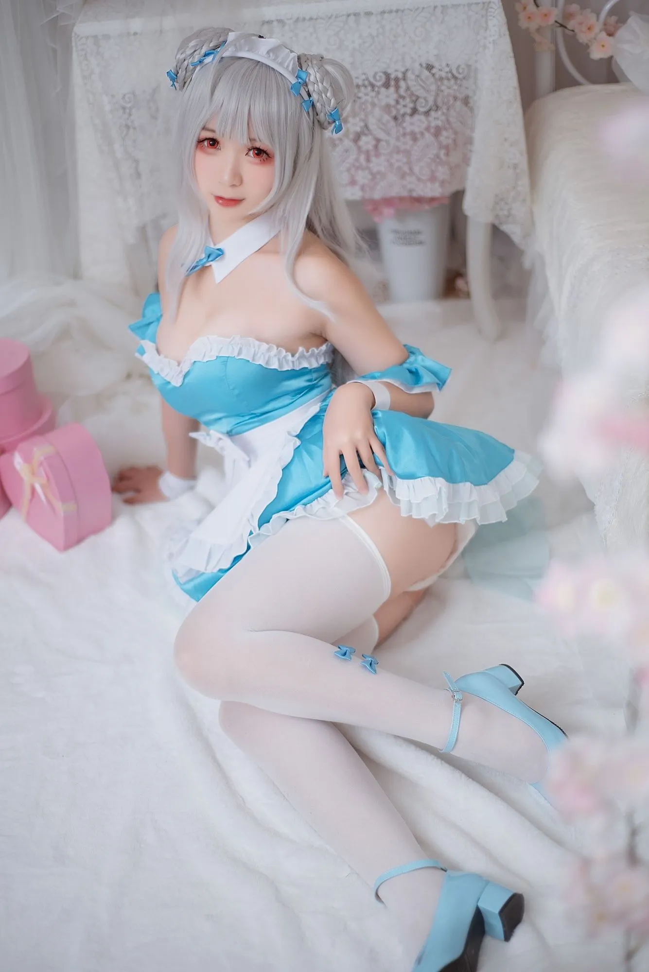 图片[5]-No.012-小天鹅女仆 [13P]-coswz-cos王者