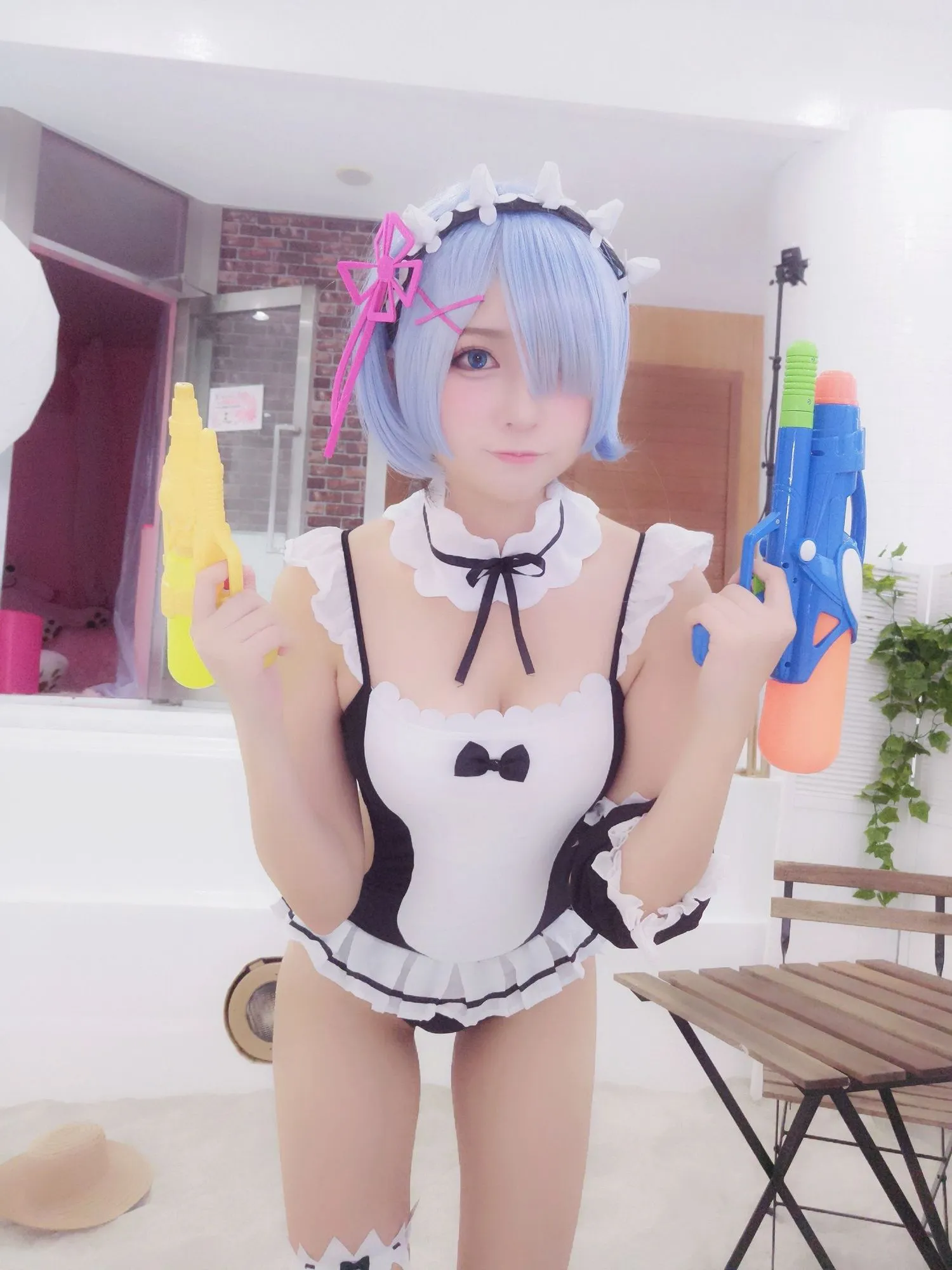 No.012-水着レム～💙 [8P]-图妖社