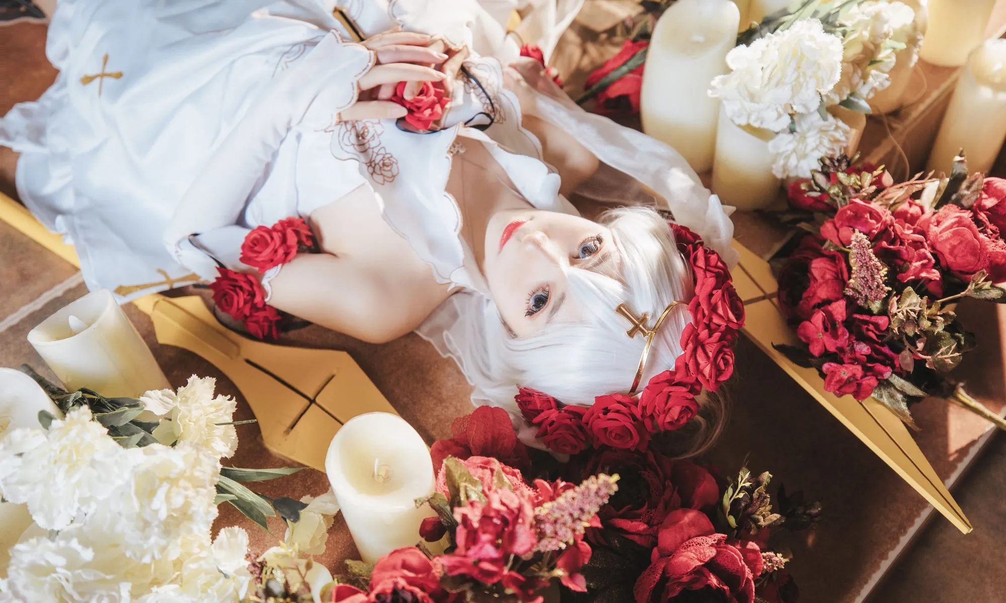 No.013-德丽莎花裳月纱 [16P]-图妖社