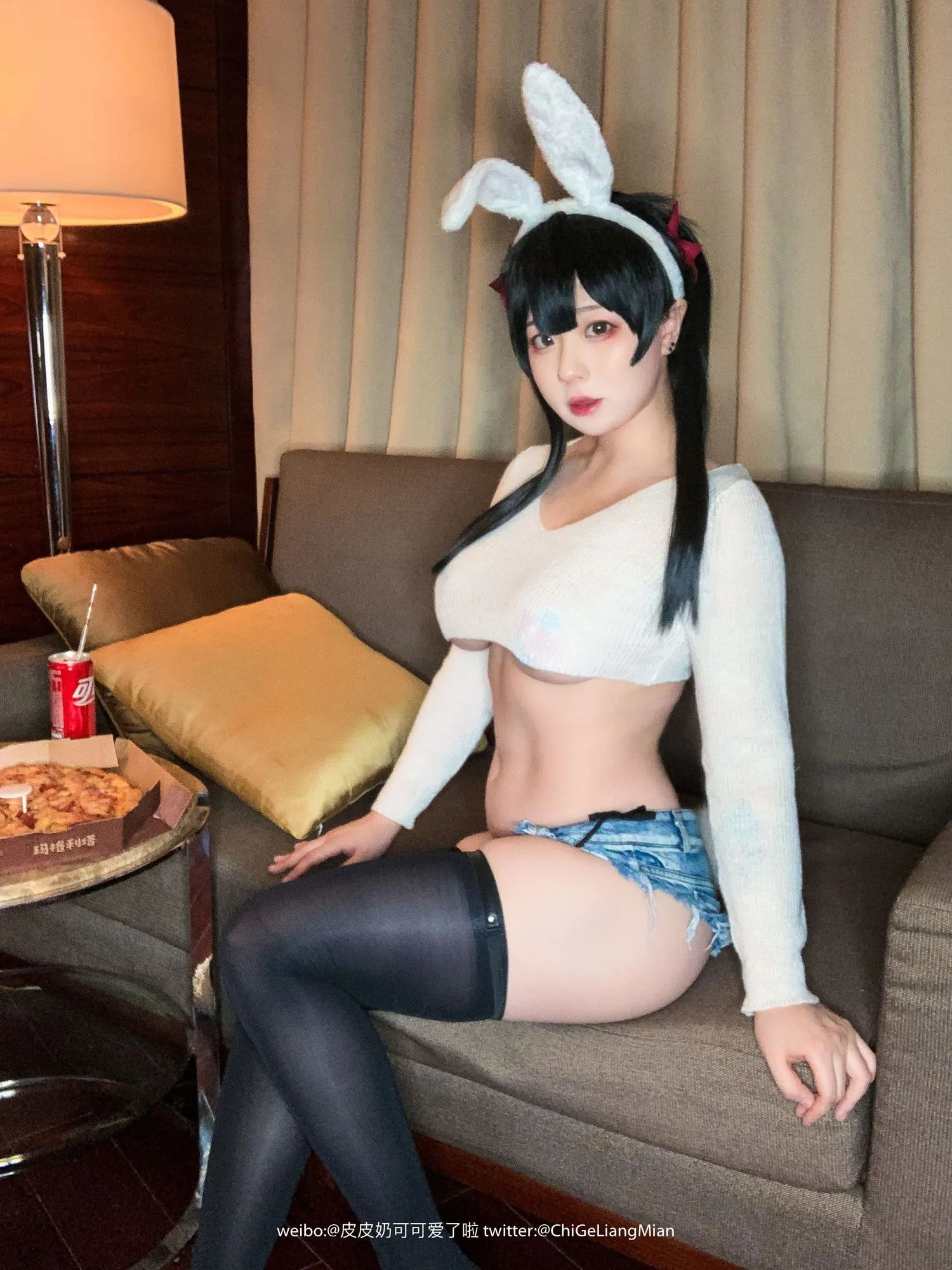 图片[2]-No.013-披萨白兔 [59P]-coswz-cos王者