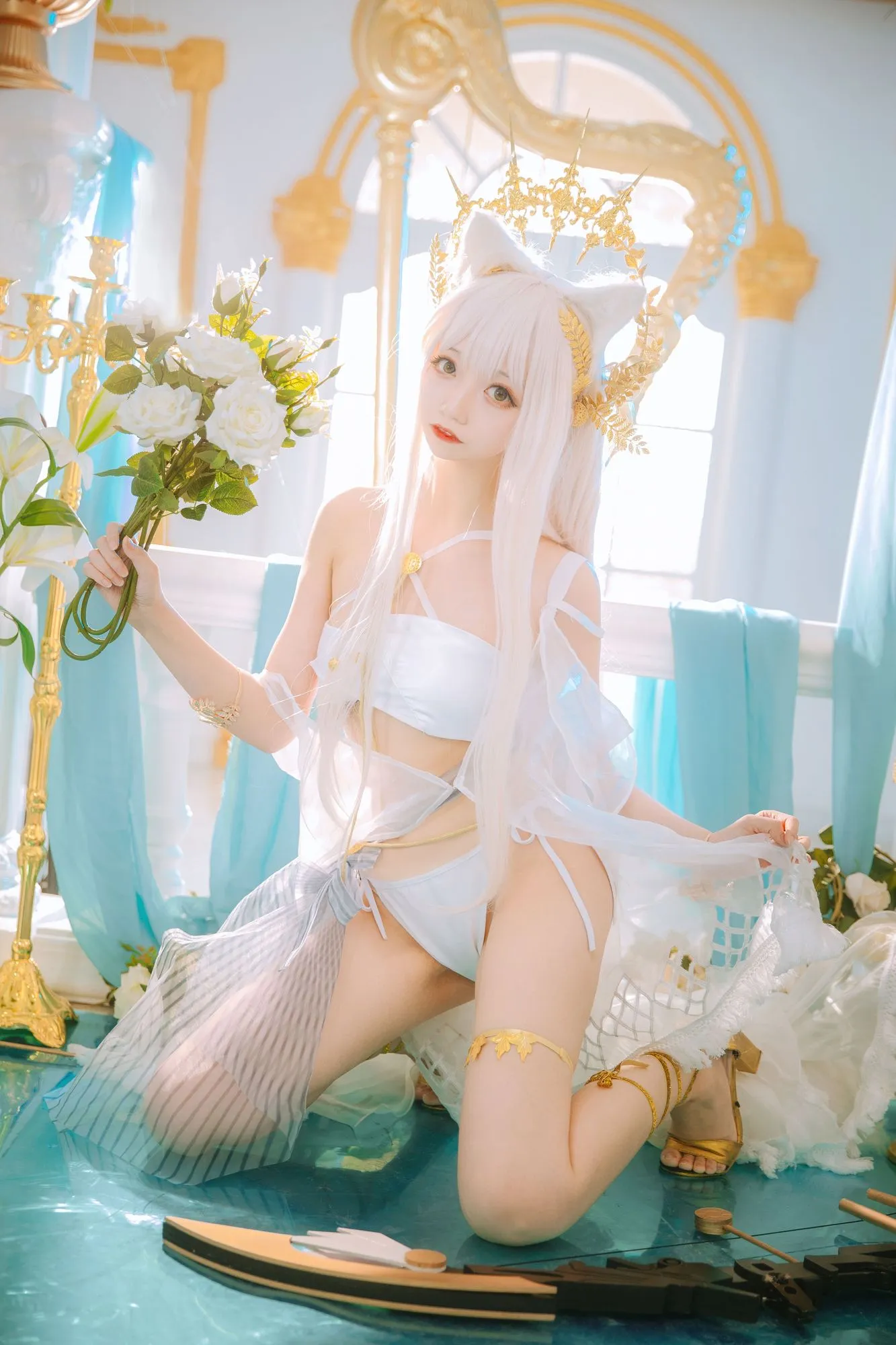 图片[6]-No.013-白金泳装 [22P]-coswz-cos王者