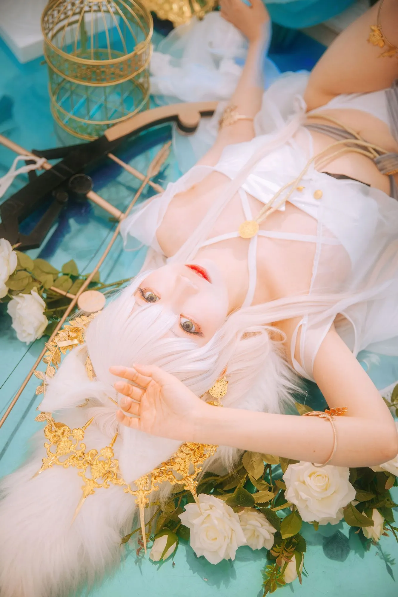 图片[5]-No.013-白金泳装 [22P]-coswz-cos王者