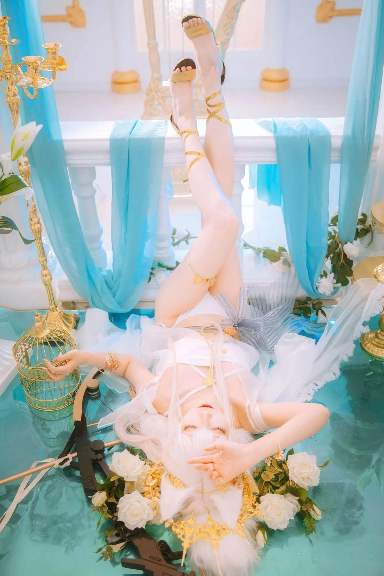 图片[4]-No.013-白金泳装 [22P]-coswz-cos王者