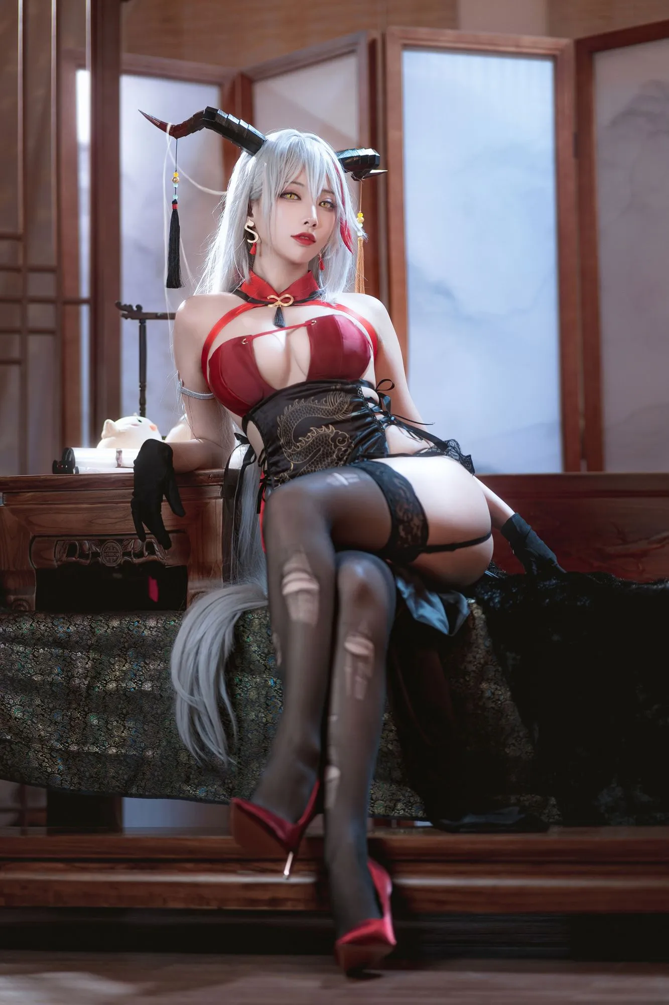 图片[5]-No.014-埃吉尔旗袍 [30P]-coswz-cos王者