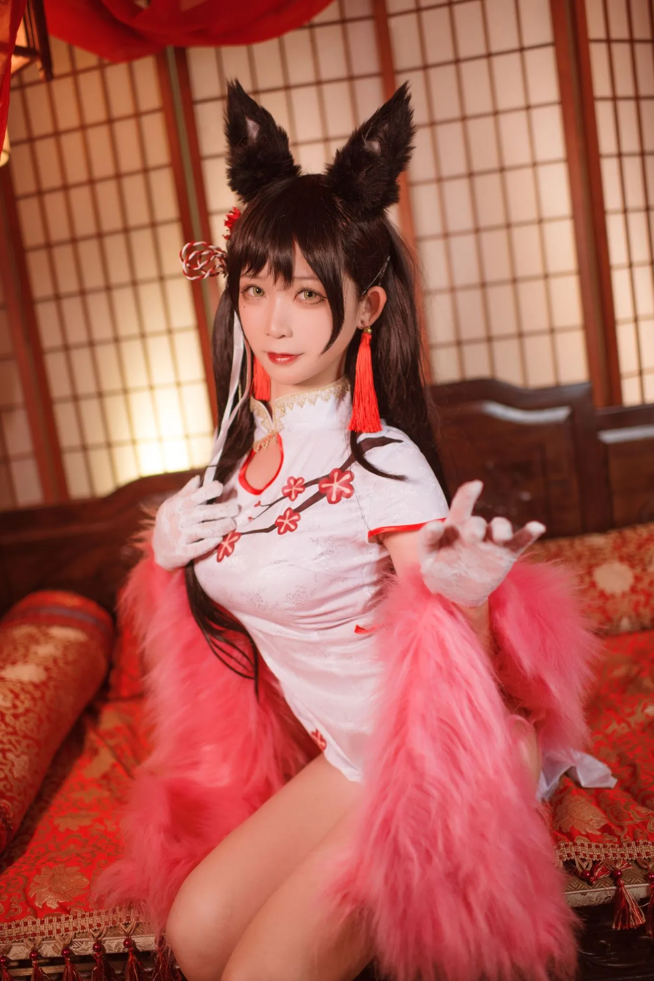 图片[5]-No.014-爱宕新春旗袍 [16P]-coswz-cos王者