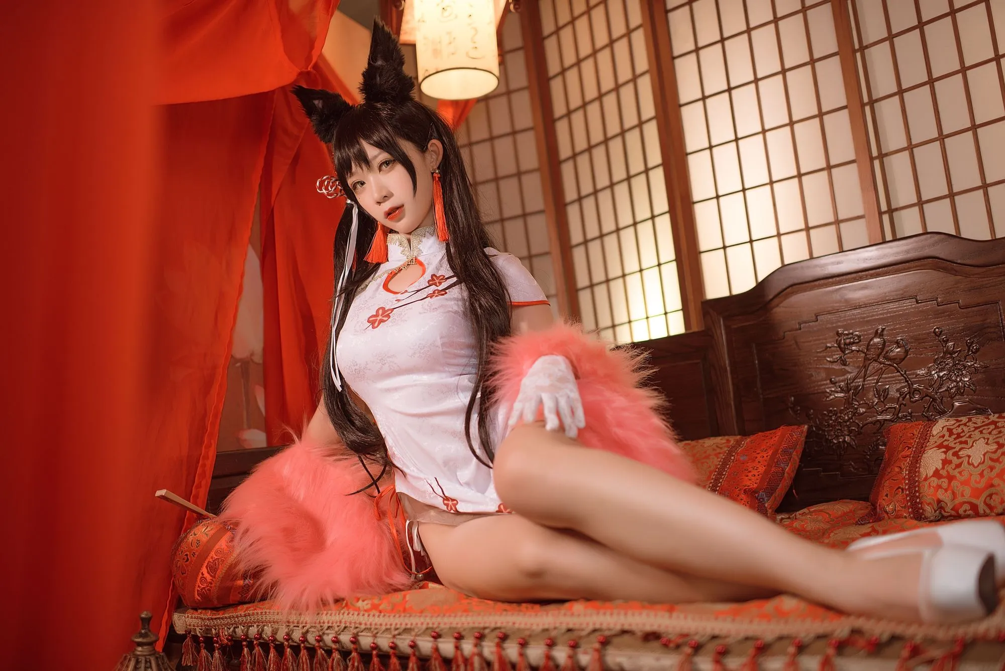 图片[4]-No.014-爱宕新春旗袍 [16P]-coswz-cos王者