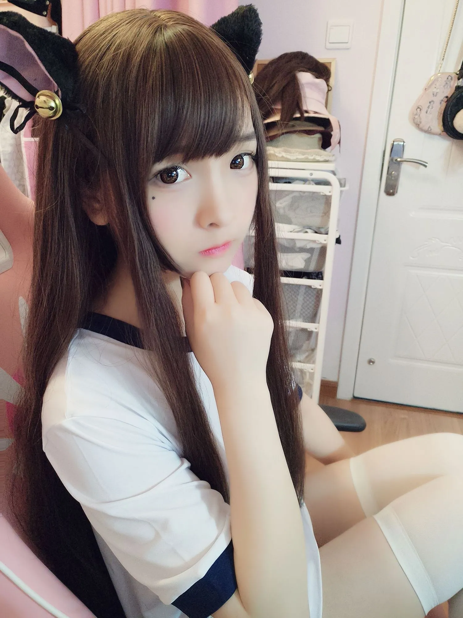 图片[2]-No.015-猫耳体操+女仆 [20P]-coswz-cos王者
