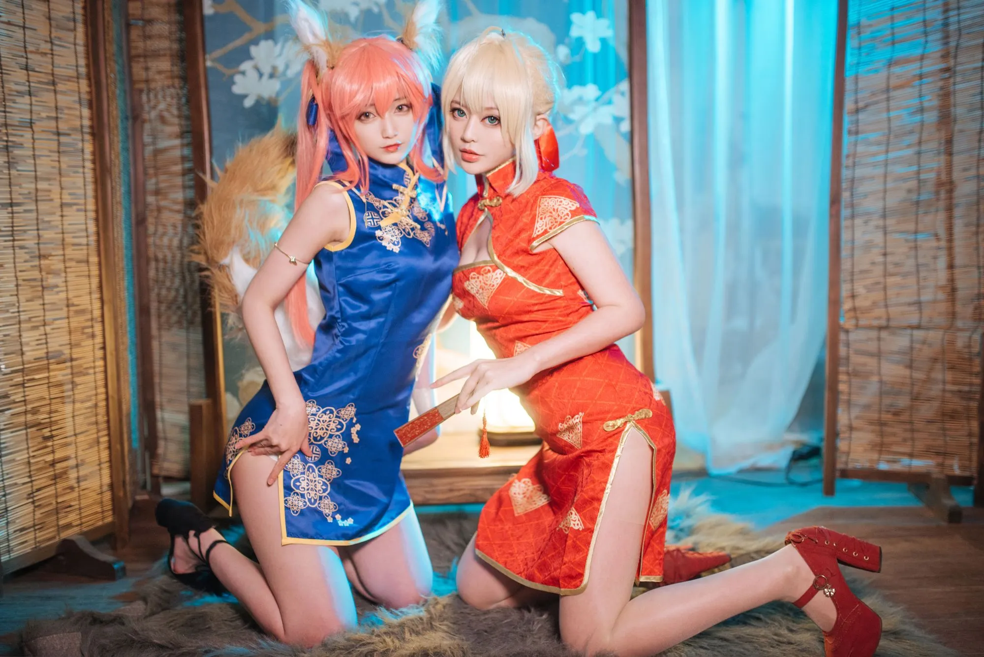 No.015-玉藻前旗袍归档 [12P]-图妖社