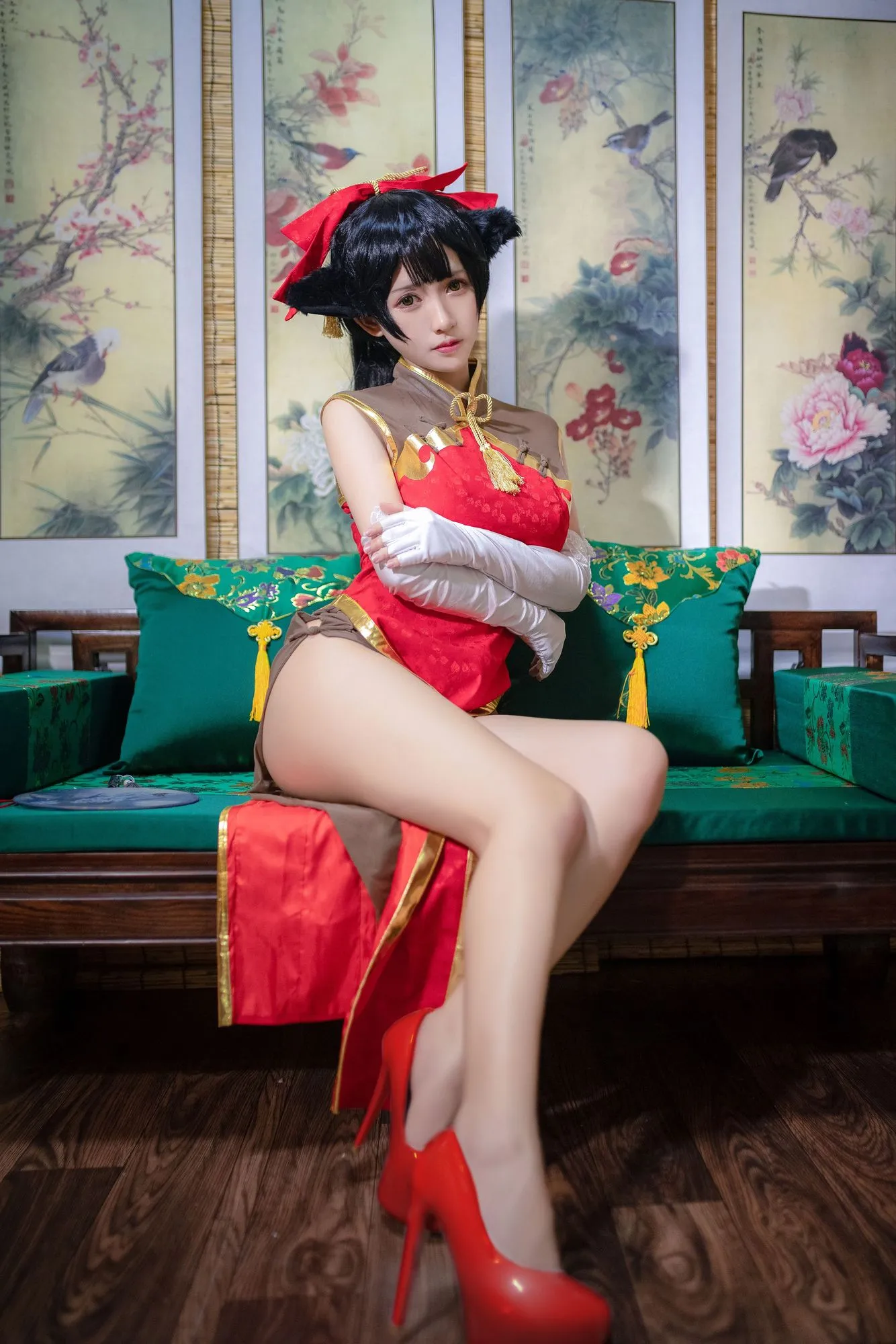 图片[3]-No.015-碧蓝华裳 高雄 [12P]-coswz-cos王者
