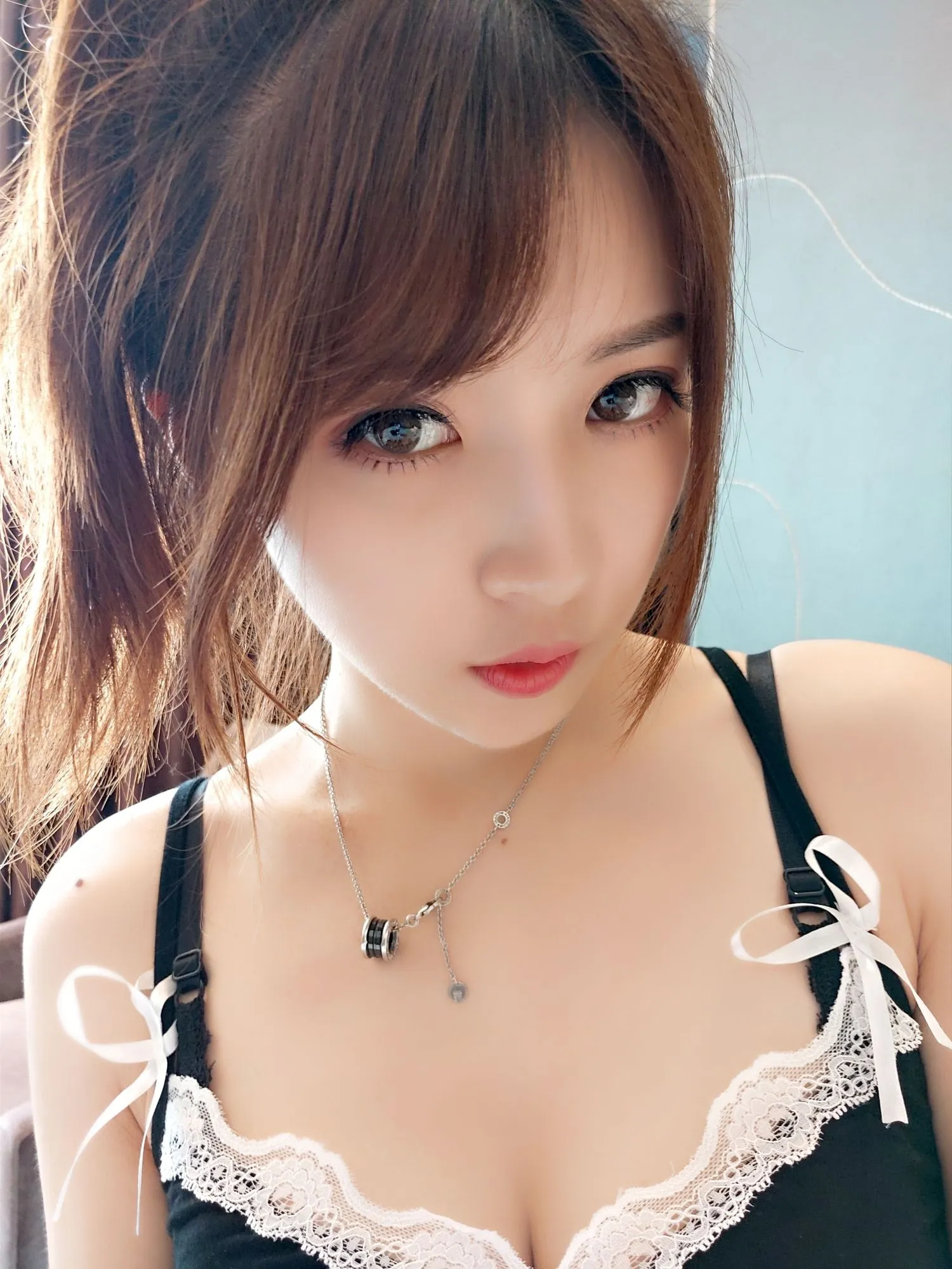 No.015-黑色吊带裙 [36P]-图妖社